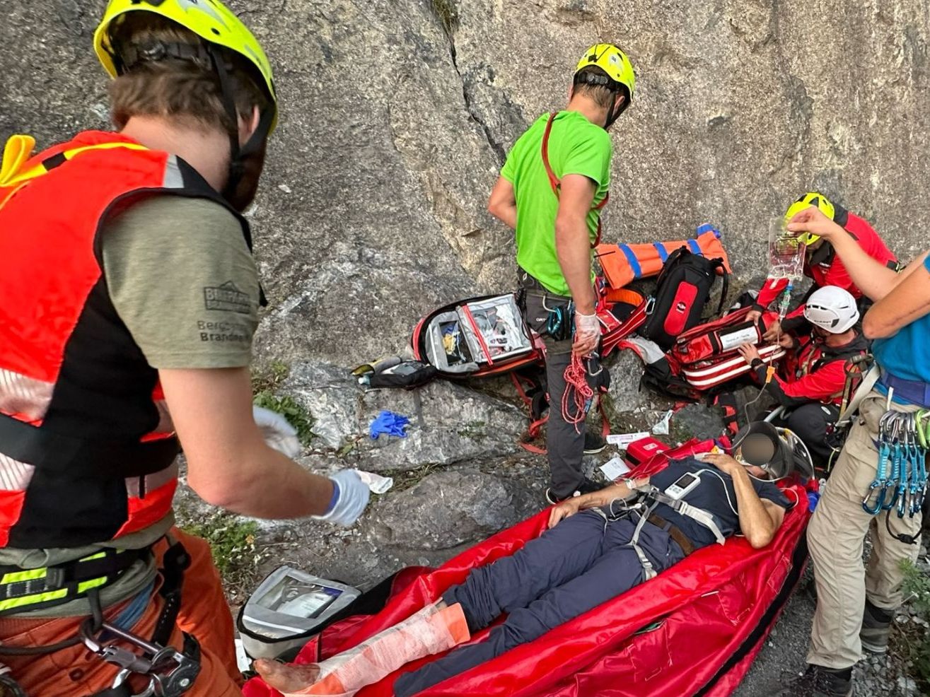 Kletterunfall in Nüziders.