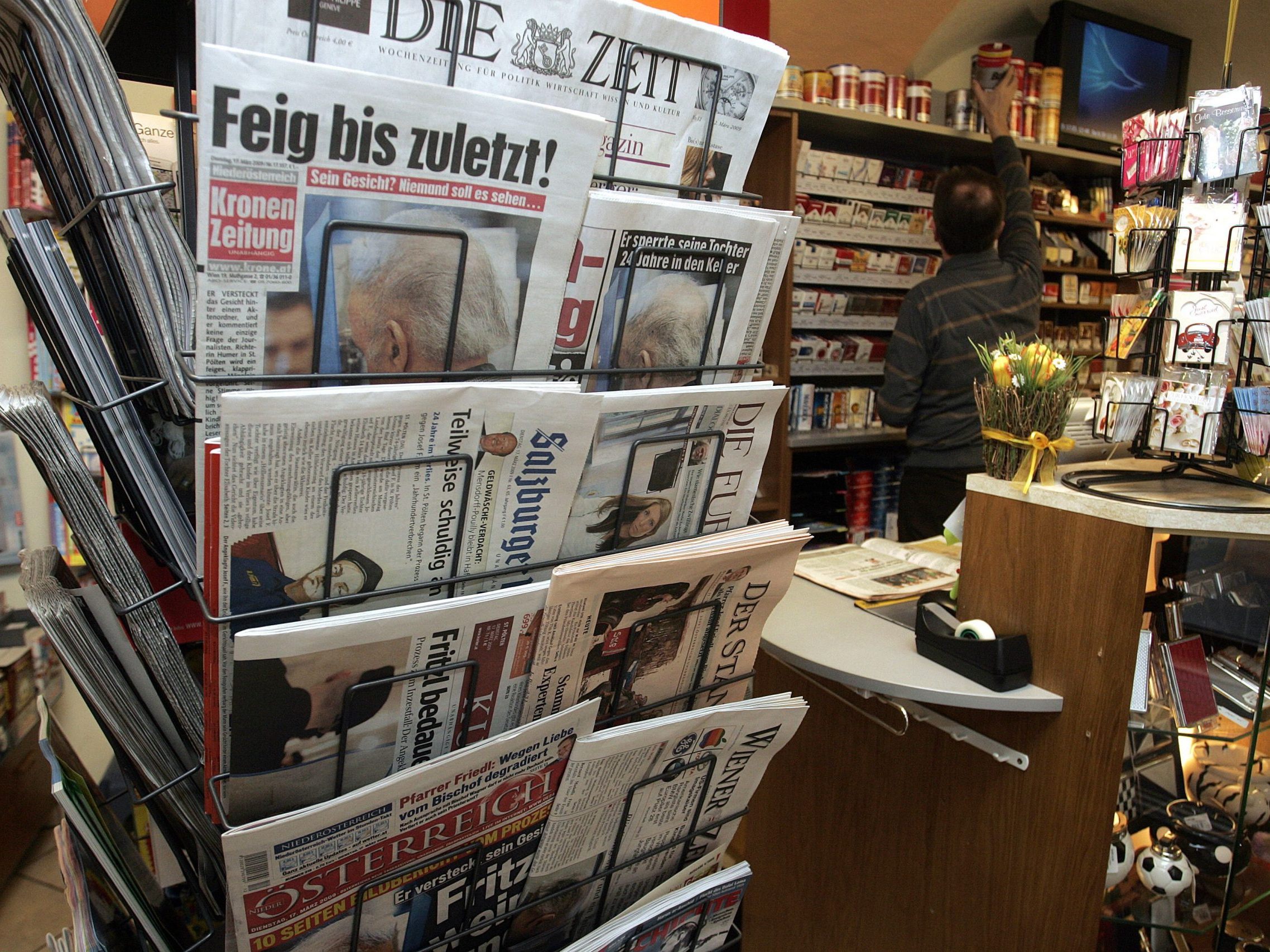 52 Prozent der über 14-jährigen Österreicher lesen täglich eine Tageszeitung. 52 Prozent der über 14-jährigen Österreicher lesen täglich eine Tageszeitung.