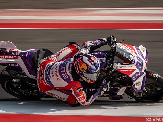 Jorge Martin ist im Sprint aktuell nicht zu schlagen