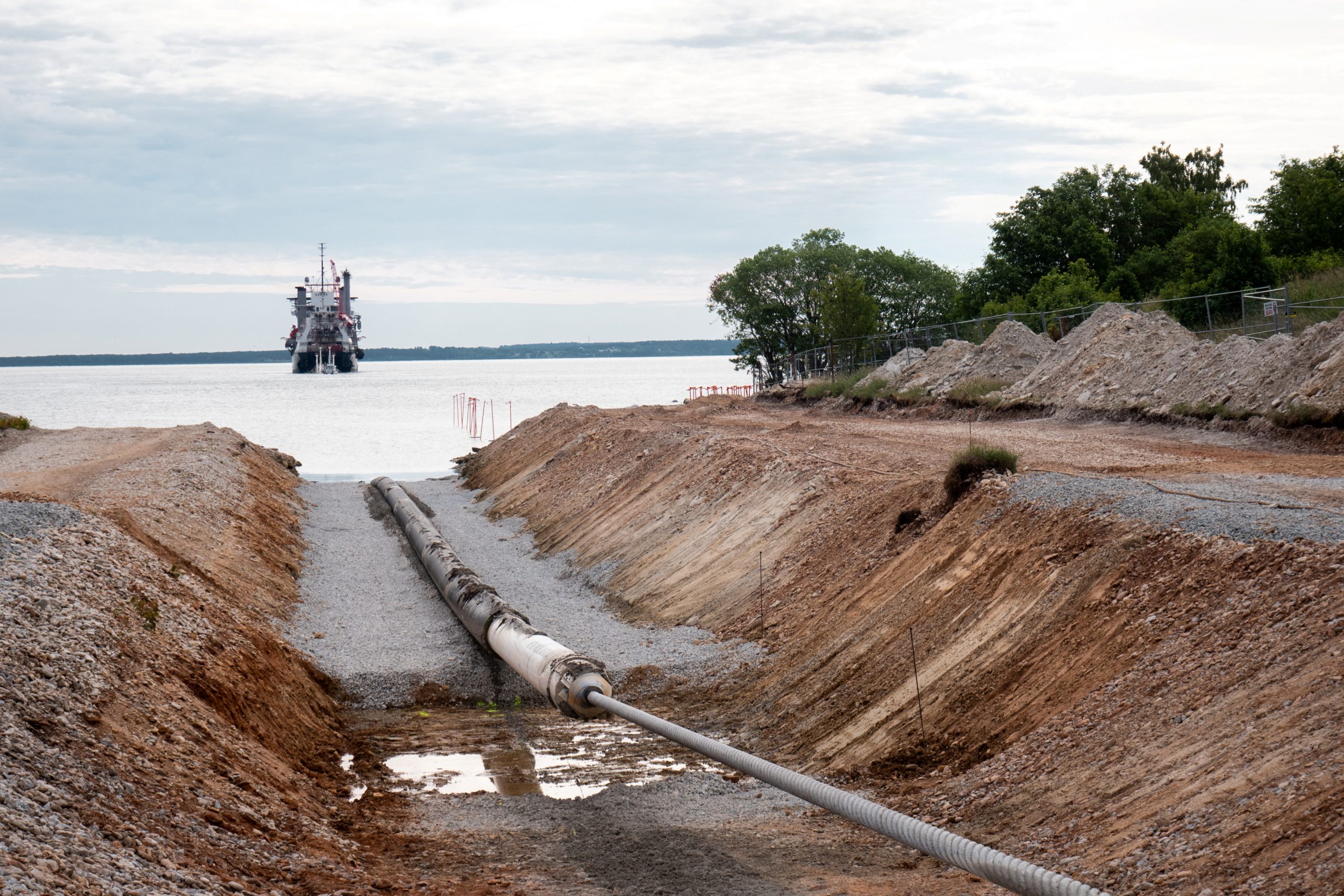 Balticconector-Pipeline (Archivbild 2019) Balticconector-Pipeline (Archivbild 2019)
