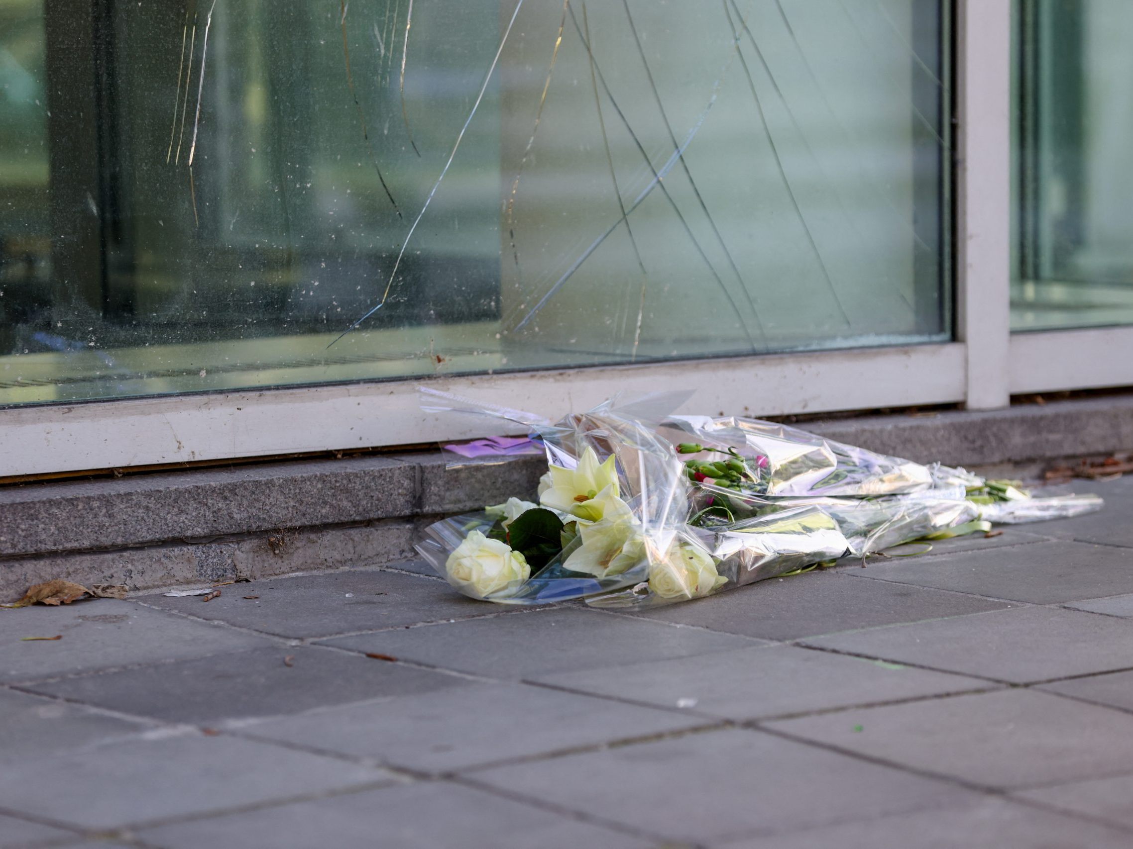 Blumen in Brüssel.