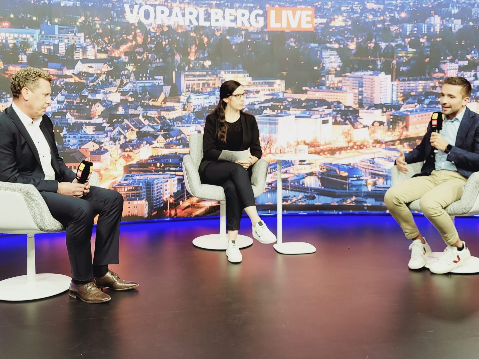 Bernhard Heinzle und Christian Zoll waren am Donnerstag zu Gast in "Vorarlberg LIVE". Bernhard Heinzle und Christian Zoll waren am Donnerstag zu Gast in "Vorarlberg LIVE".