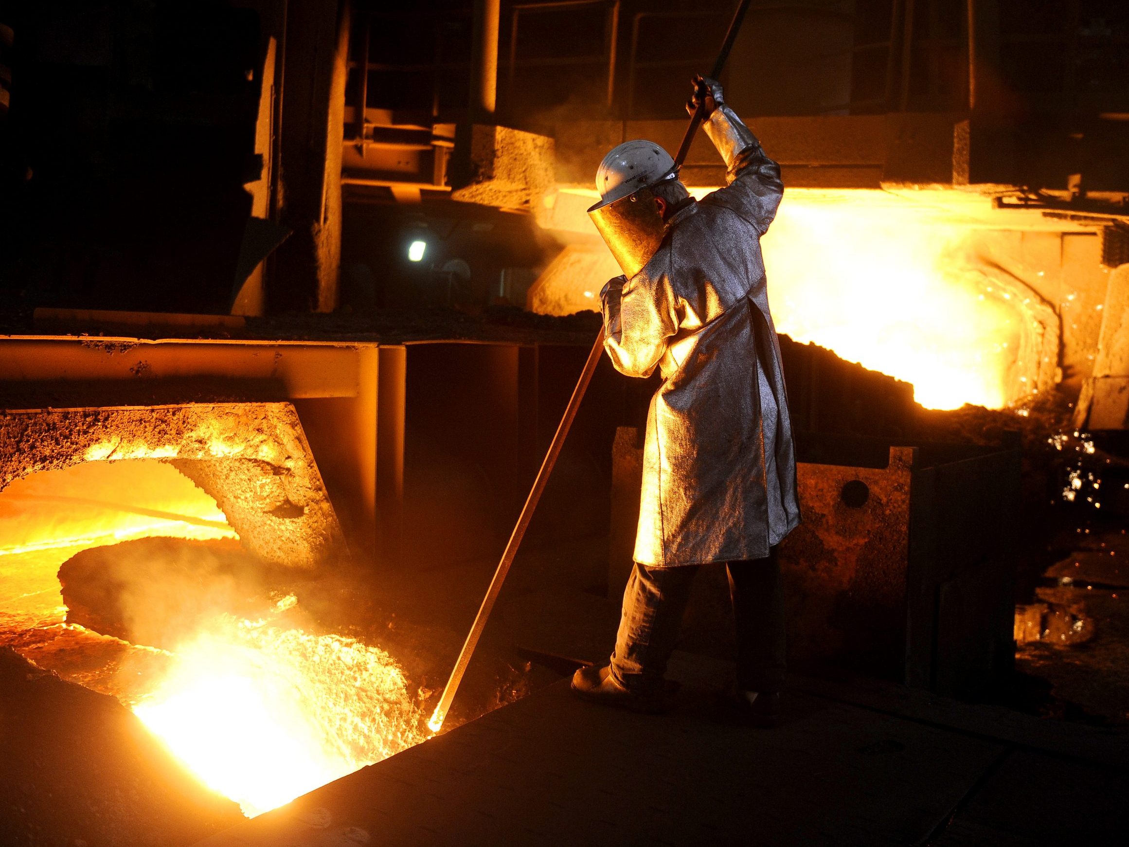 Ein niedriger Abschluss für die Metaller würde auf die Konjunktur drücken. Ein niedriger Abschluss für die Metaller würde auf die Konjunktur drücken.