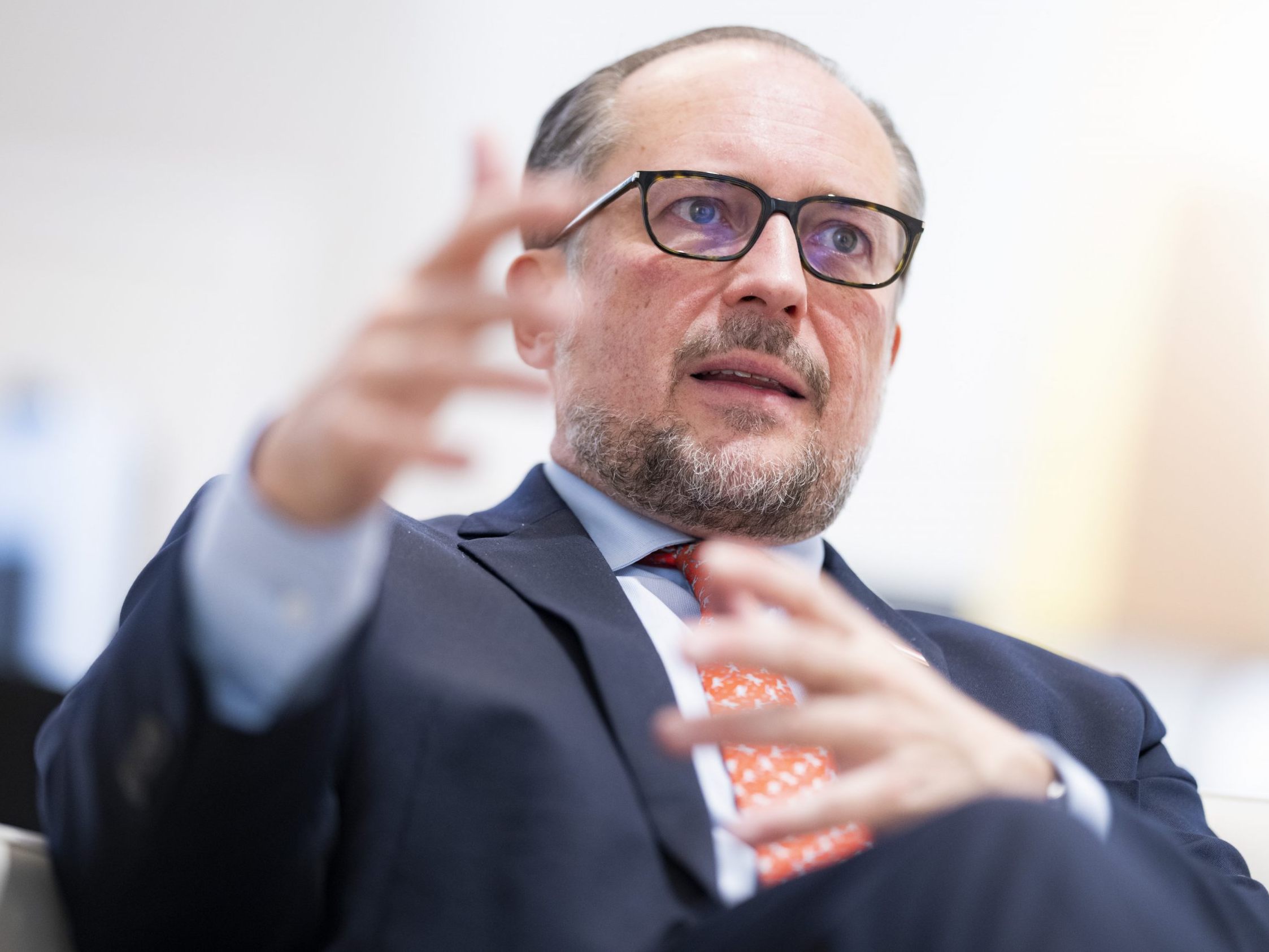 Alexander Schallenberg trifft EU- und Golfstaaten-Außenminister im Oman.