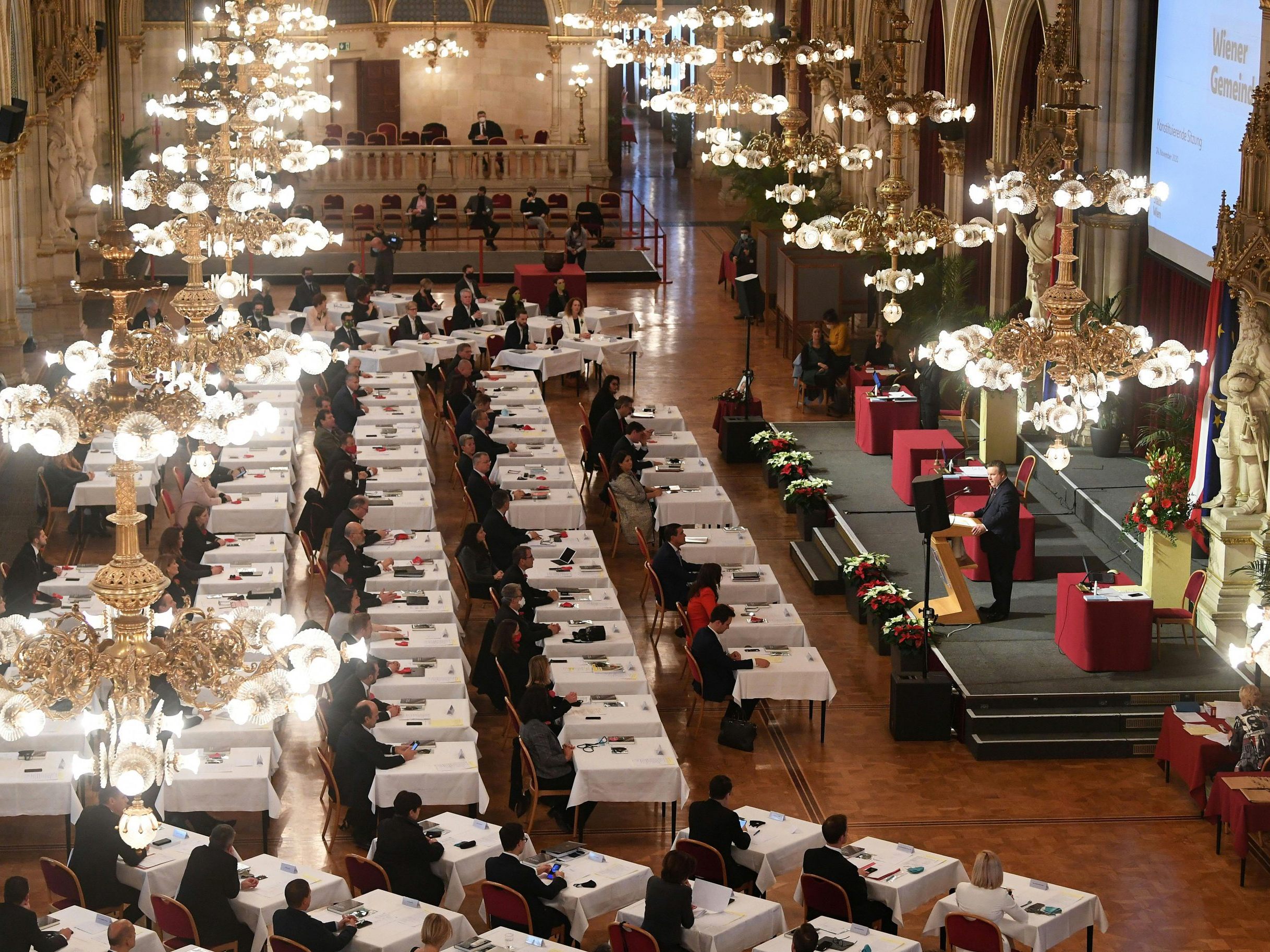 Der Wiener Gemeinderat beschäftigt sich mit den Grundstückdeals.