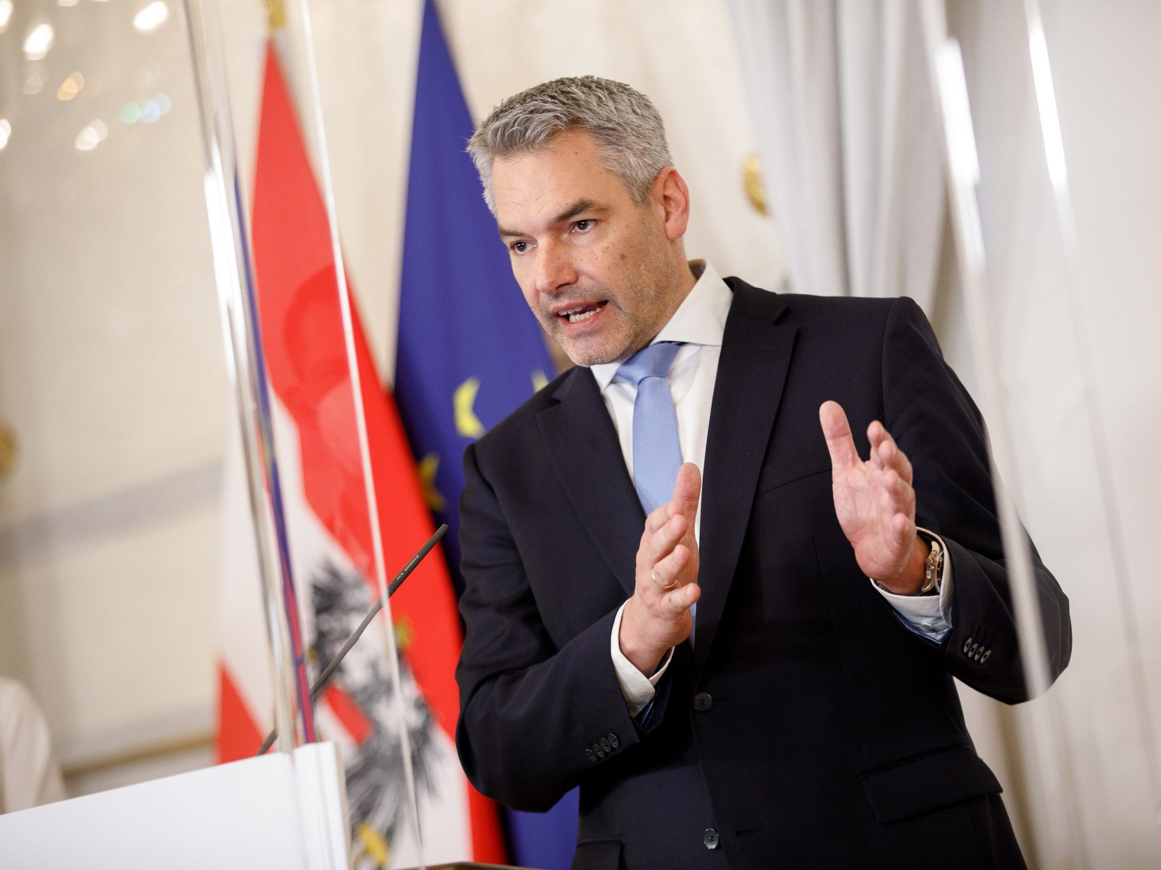 Nehammer wird am Mittwoch in Israel sein.