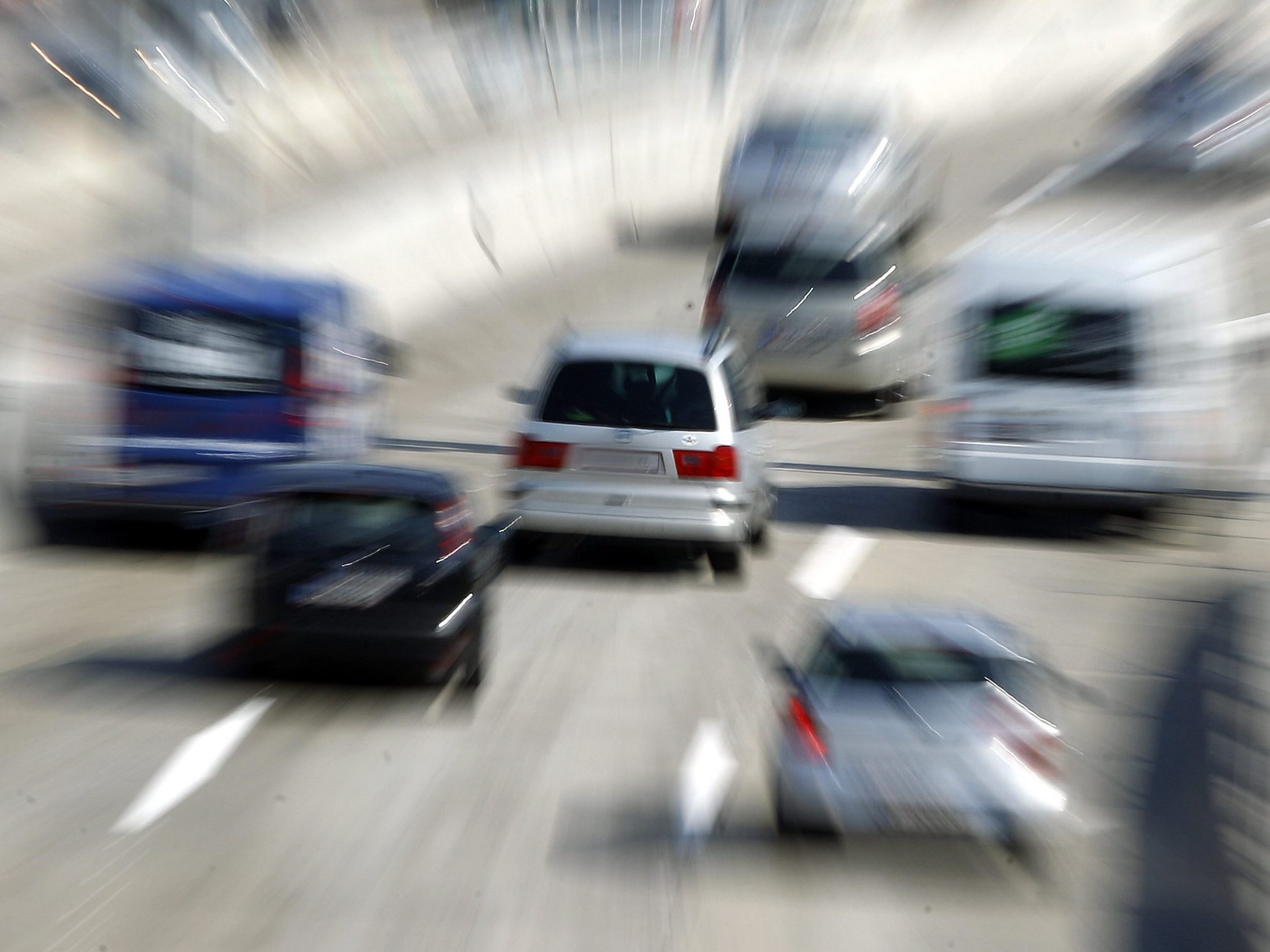 Am Stauende kam es zu einem weiteren Unfall.