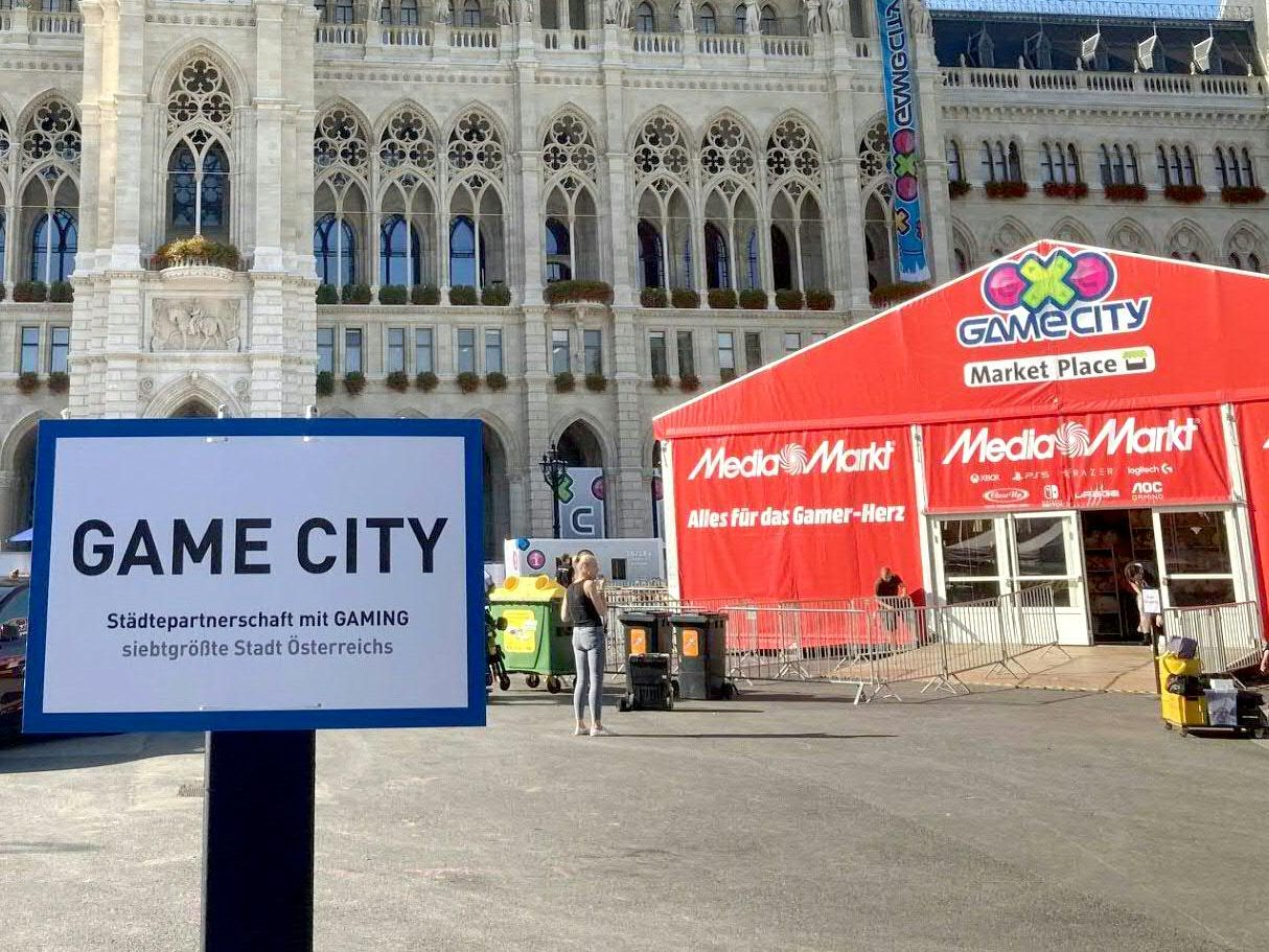 Das Wiener Rathaus steht wieder ganz im Zeichen der "Game City"
