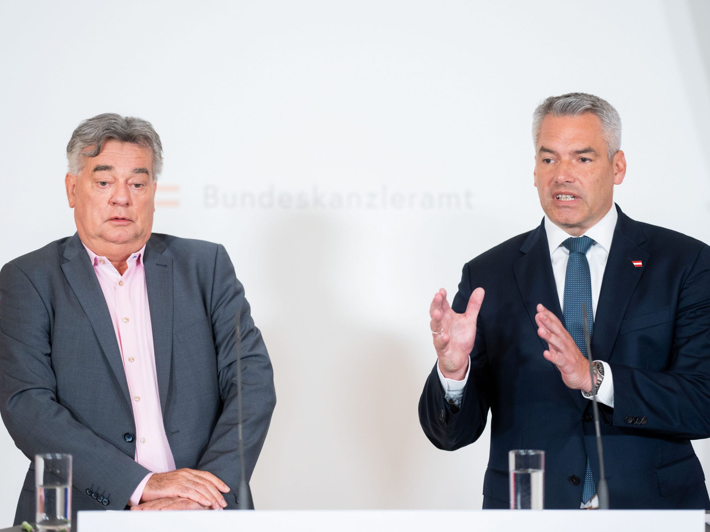 Krisenkabinett von Nehammer und Kogler für Freitag einberufen. Krisenkabinett von Nehammer und Kogler für Freitag einberufen.