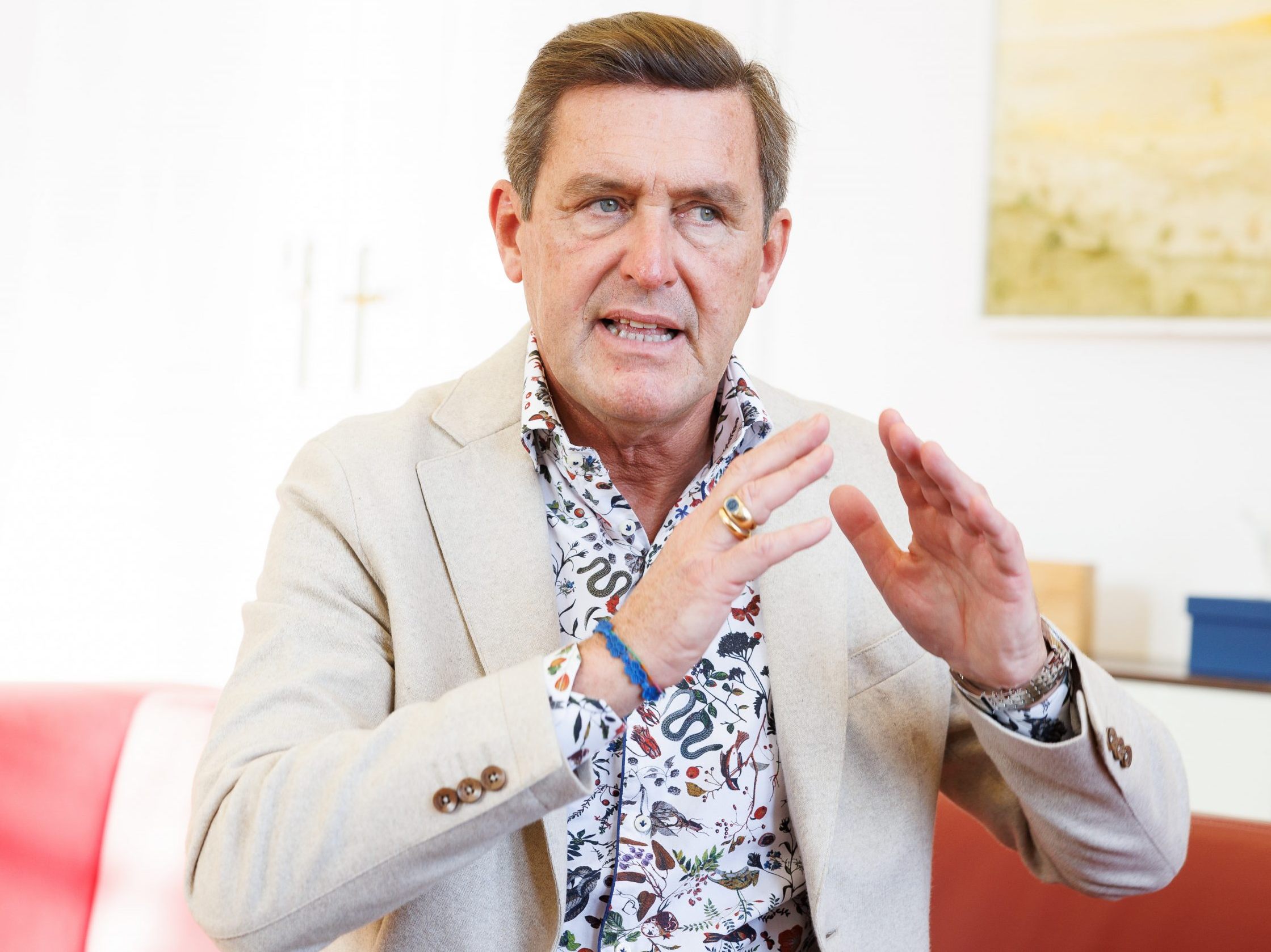 Finanzstadtrat Peter Hanke stellte das Wiener Doppelbudget vor.