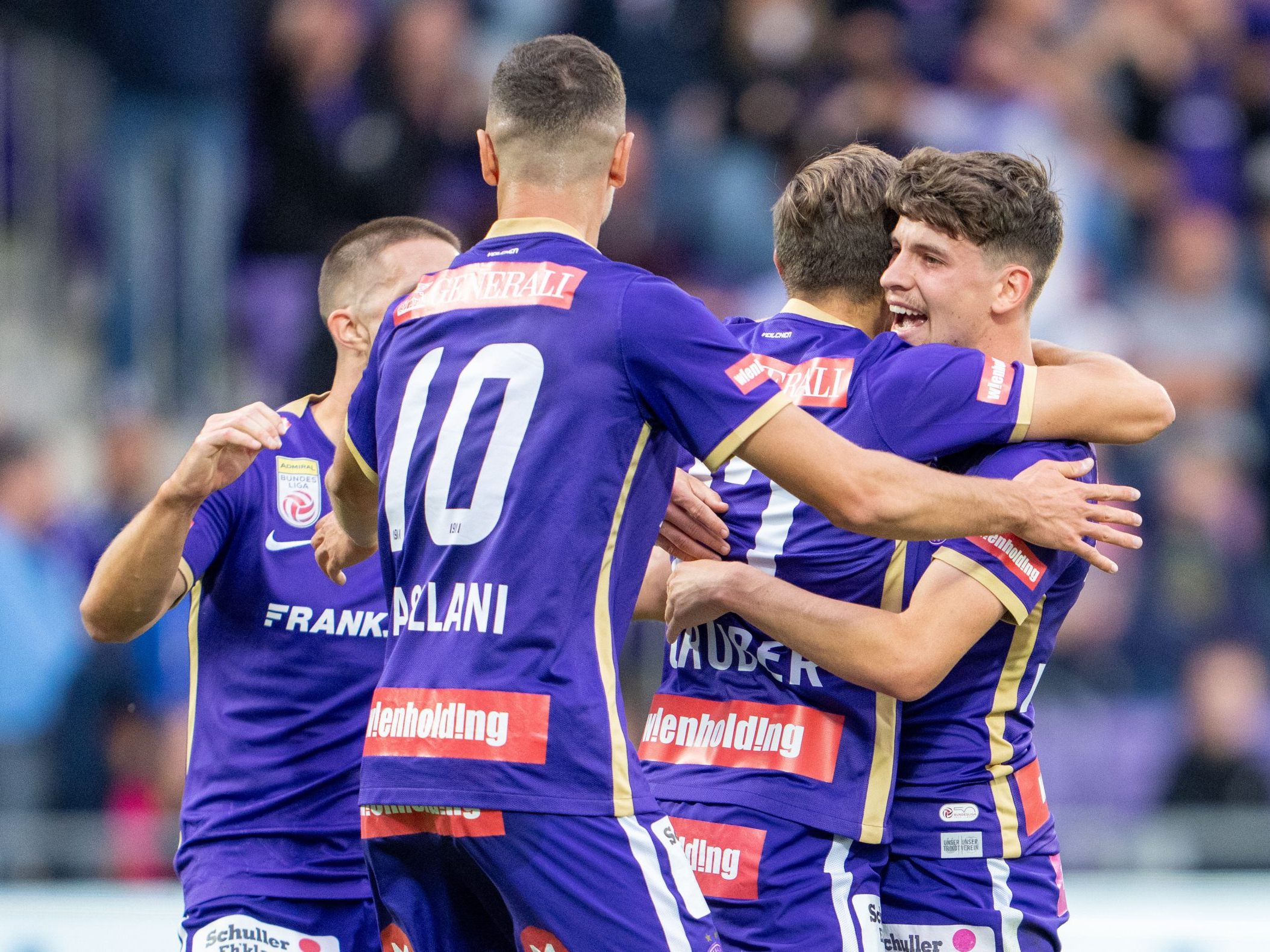 Nach dem 4:0 gegen BW Linz will die Austria auch in Tirol jubeln.