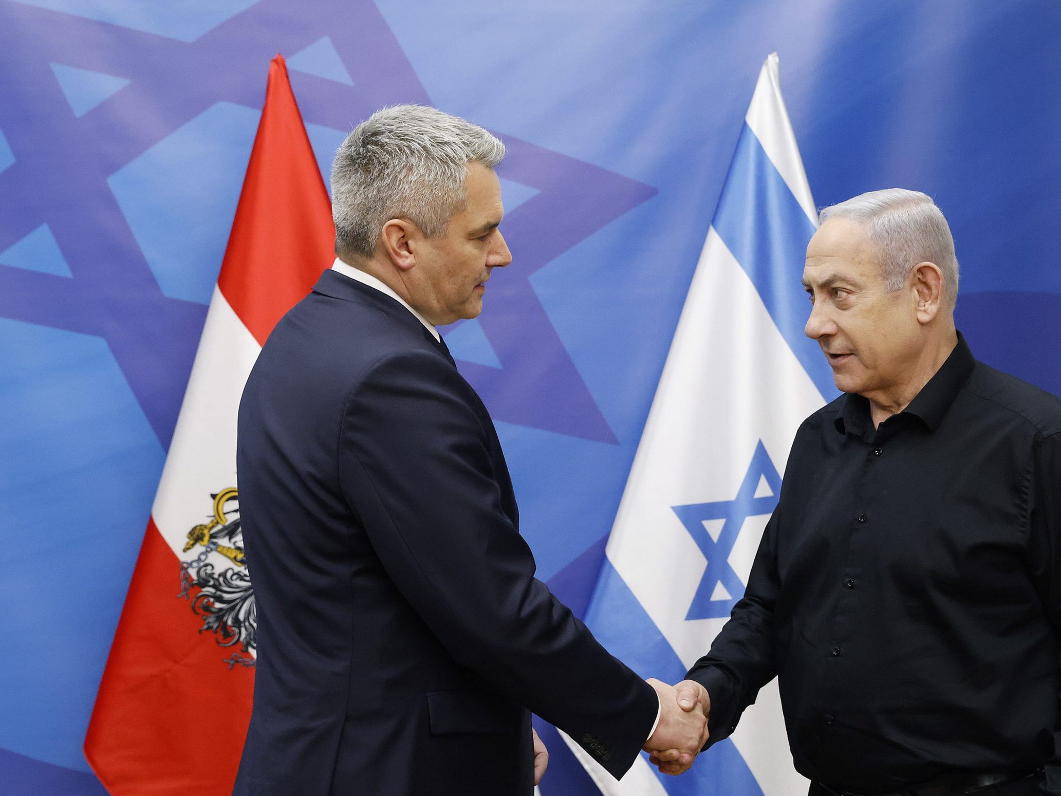 Nehammer reiste nach Israel.