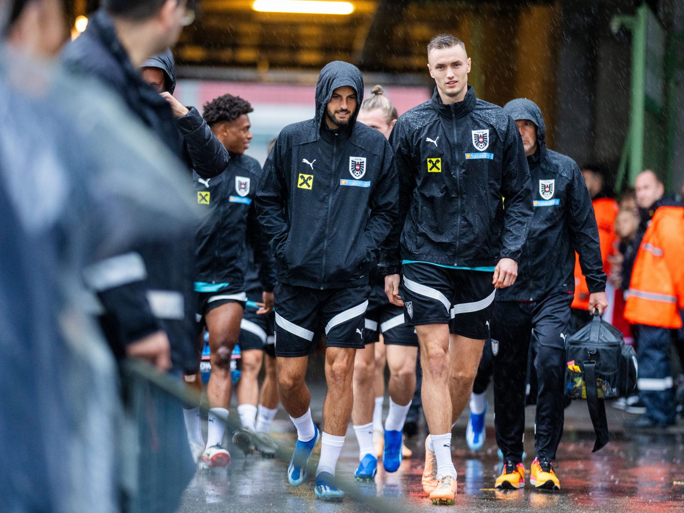 Das ÖFB-Team vor dem Spiel gegen Belgien in Wien. Das ÖFB-Team vor dem Spiel gegen Belgien in Wien.