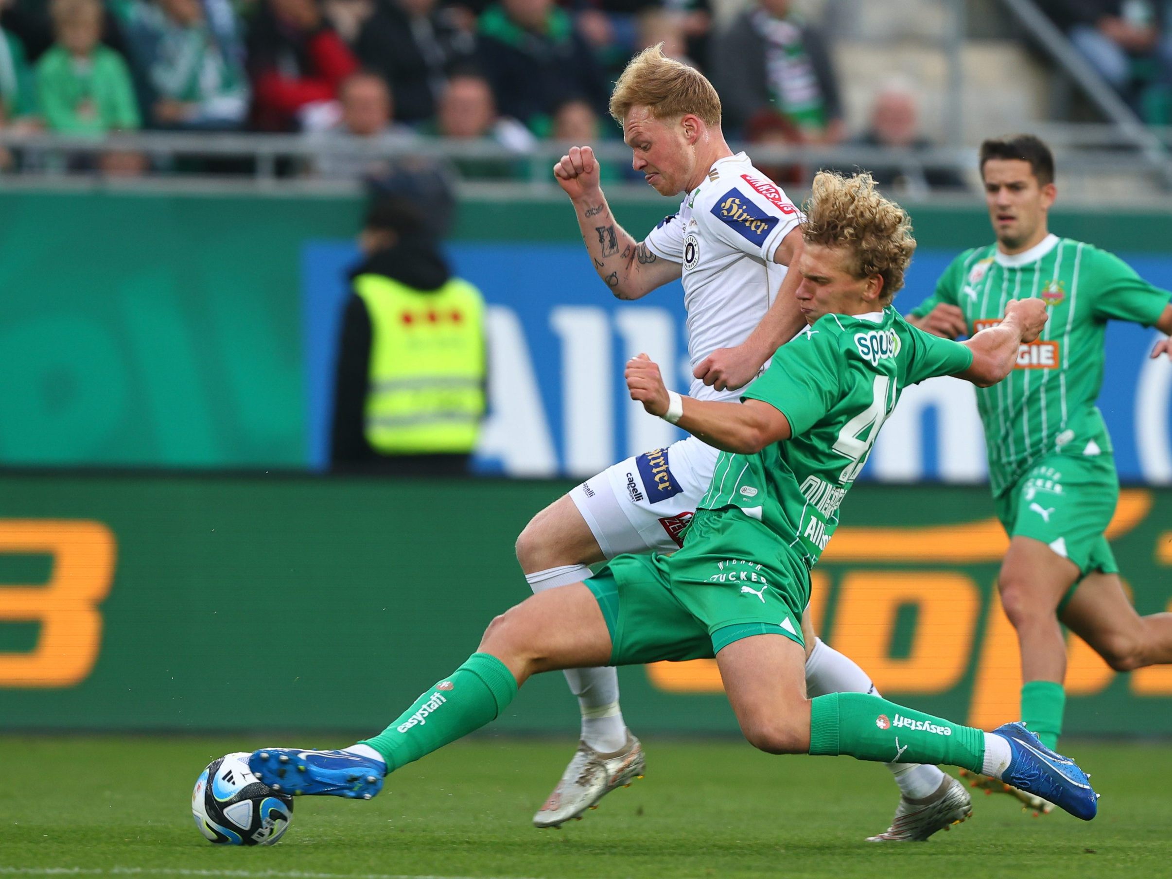Rapid Wien verlor gegen Austria Klagenfurt.