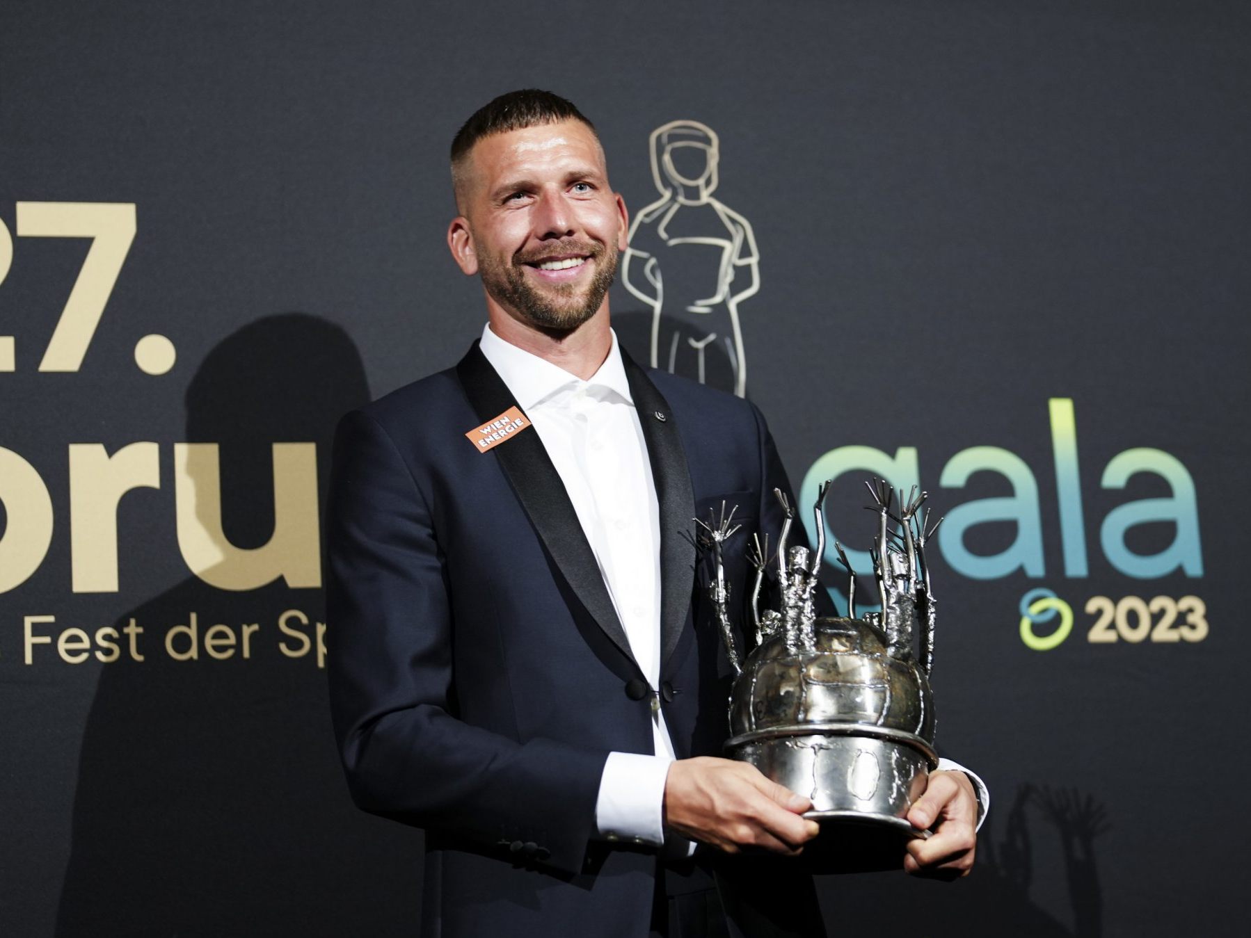 Guido Burgstaller bei der Bruno-Gala. Guido Burgstaller bei der Bruno-Gala.