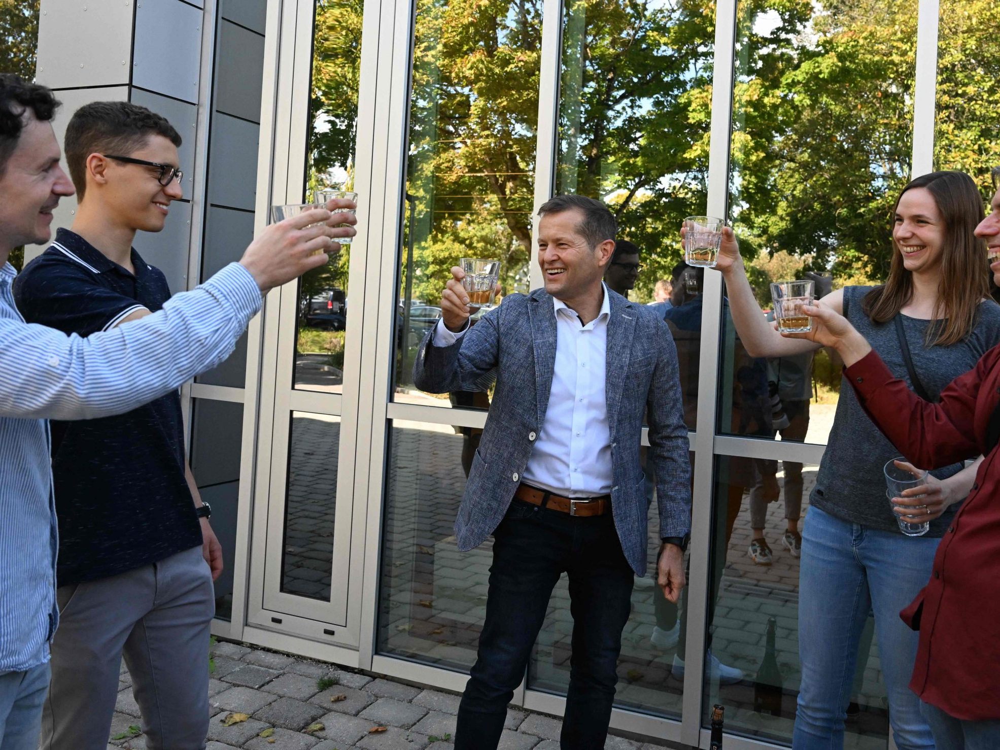 Die Freude über den Physik-Nobelpreis für Krausz ist groß. Die Freude über den Physik-Nobelpreis für Krausz ist groß.