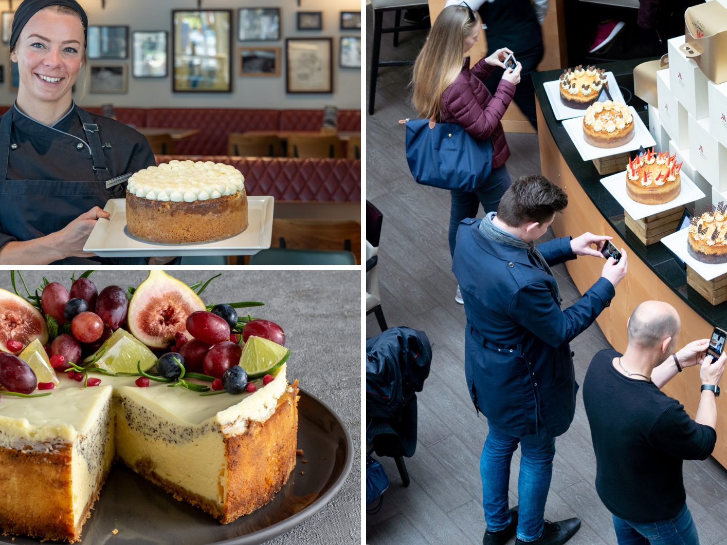 Cheesecake Tasting im Vienna Marriott Hotel am 21.10. mit bieriger Überraschung.
