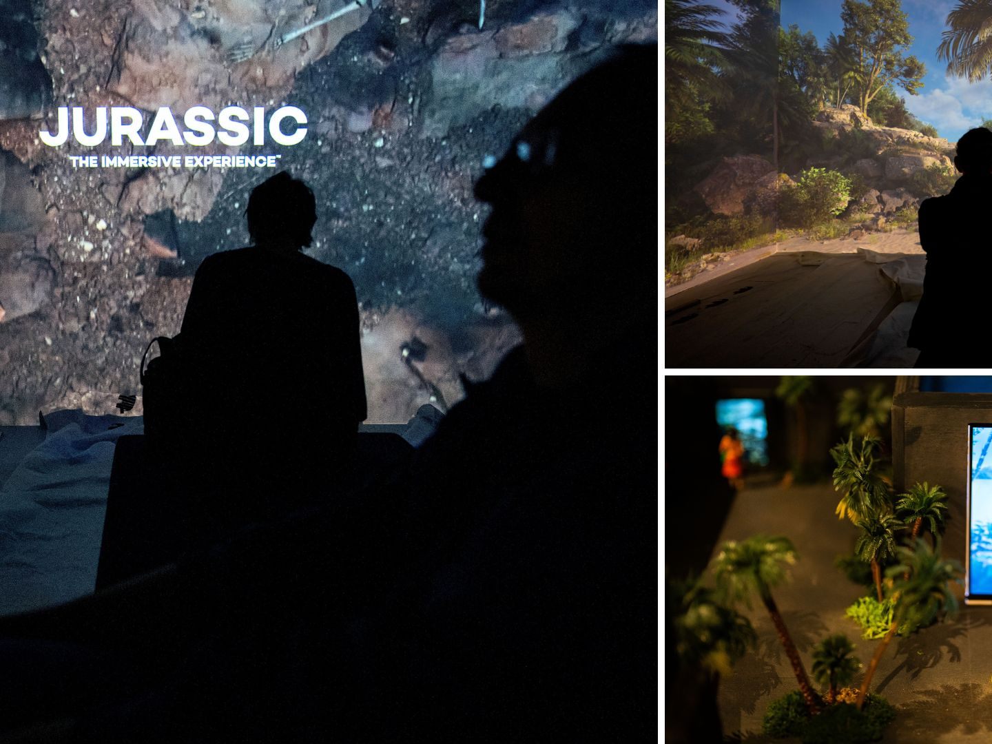 Die "Jurassic"-Ausstellung bietet Besuchern eine immersive Sauriershow, Die "Jurassic"-Ausstellung bietet Besuchern eine immersive Sauriershow,