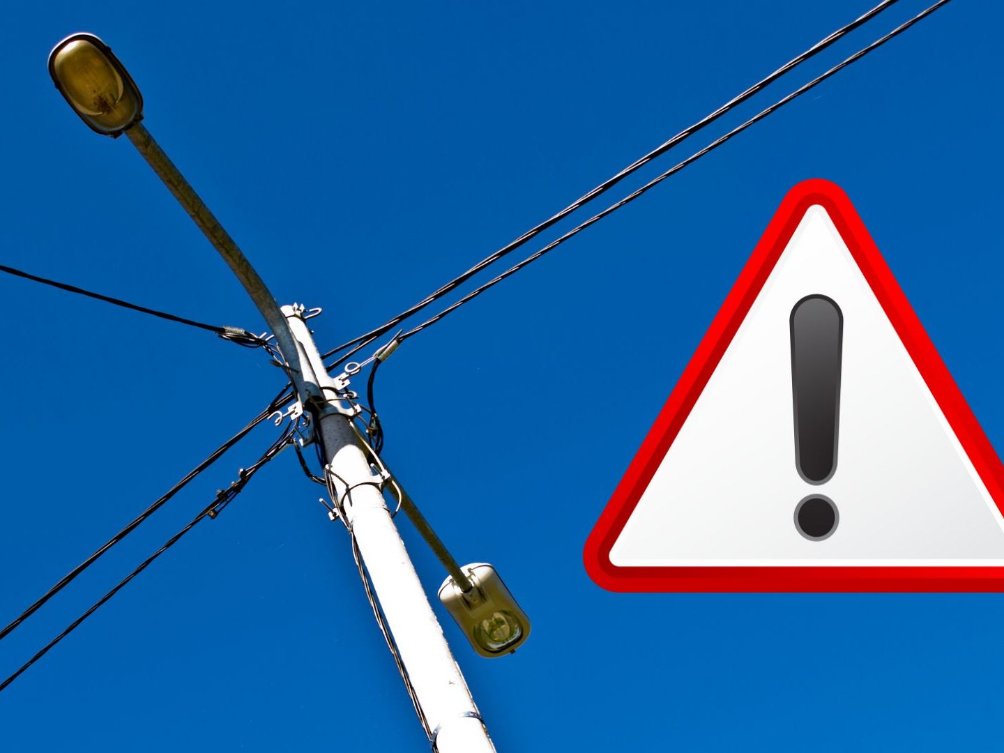 Gefährliche Vandalenakte in Steyr: Lichtmasten wurden manipuliert.