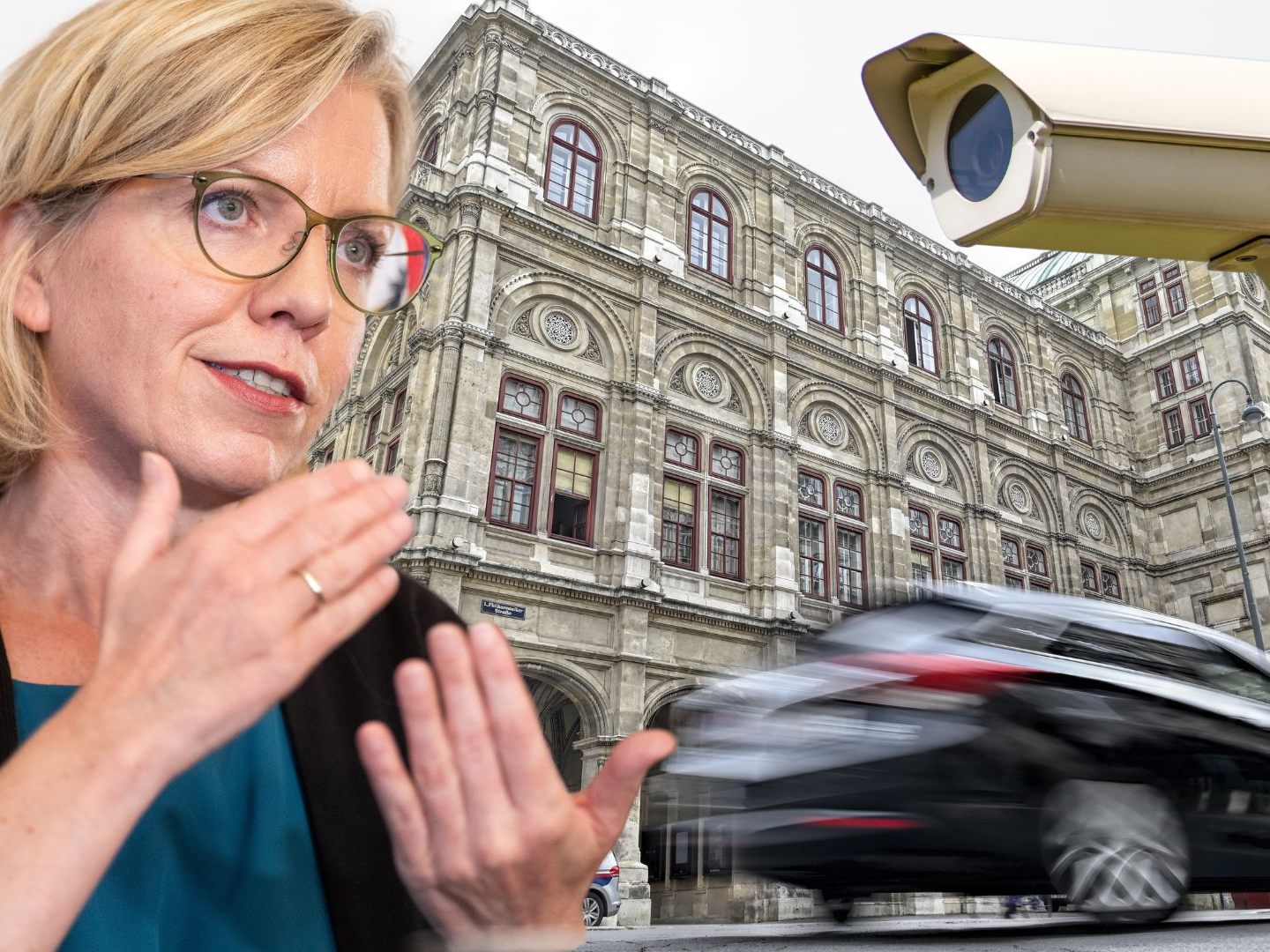 Bei einer Videoüberwachung dürfen nur Autos erfasst werden. Bei einer Videoüberwachung dürfen nur Autos erfasst werden.