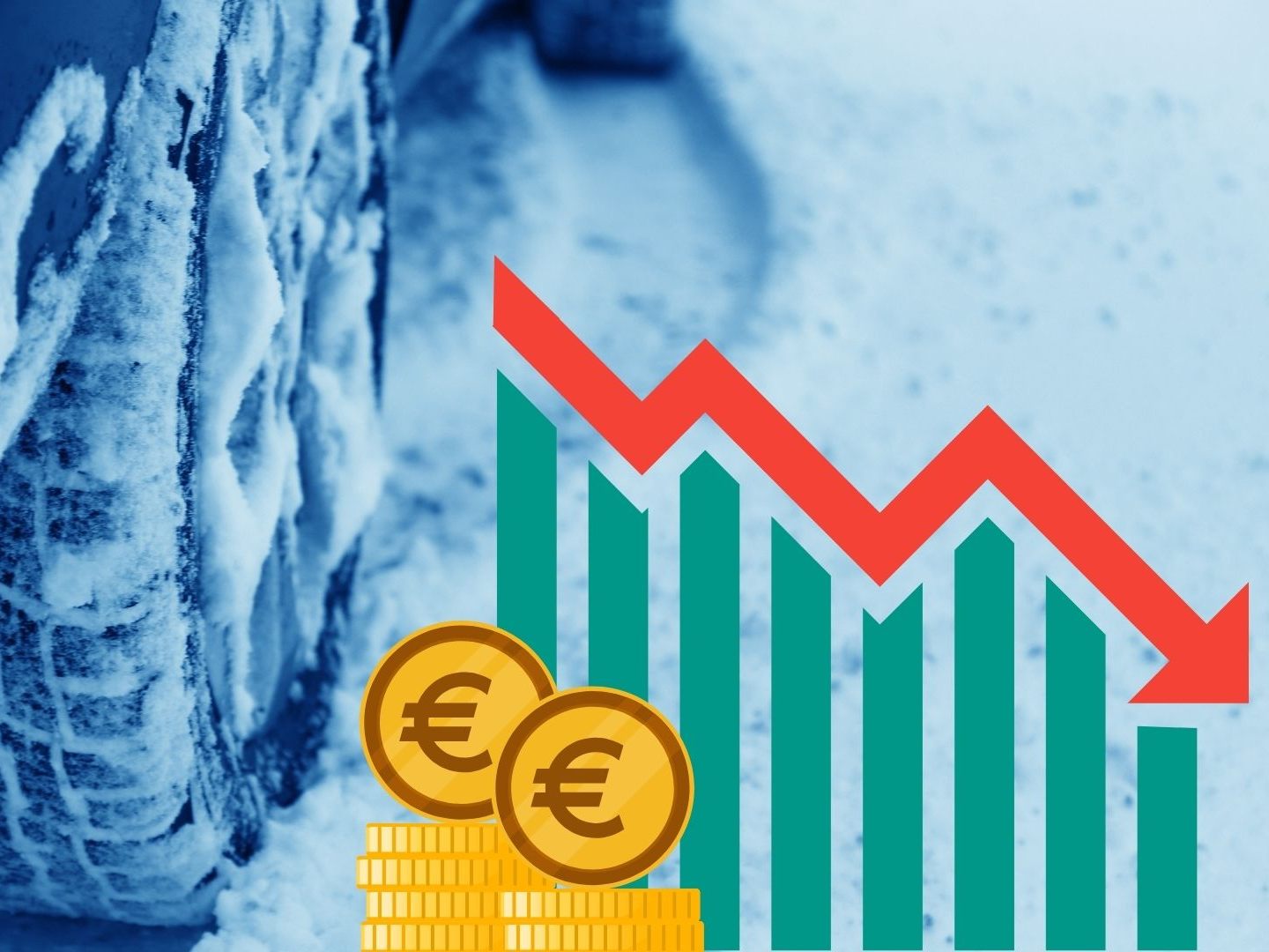 Die Preise von Winterreifen variieren je nach Monat.