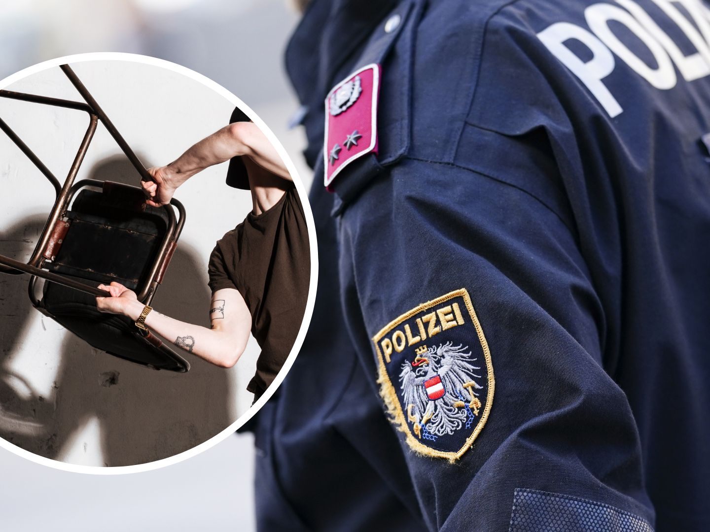 Polizei-Einsatz in Wien 15.