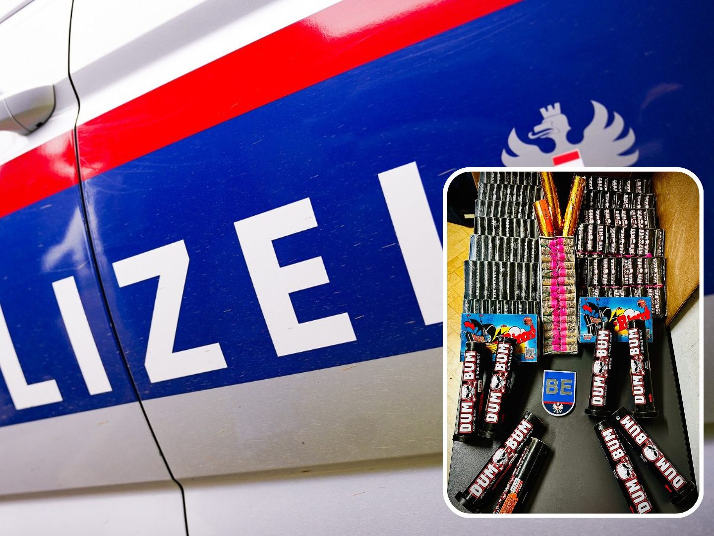 Wien-Floridsdorf: Ppyrotechnische Gegenstände sichergestellt. Wien-Floridsdorf: Ppyrotechnische Gegenstände sichergestellt.