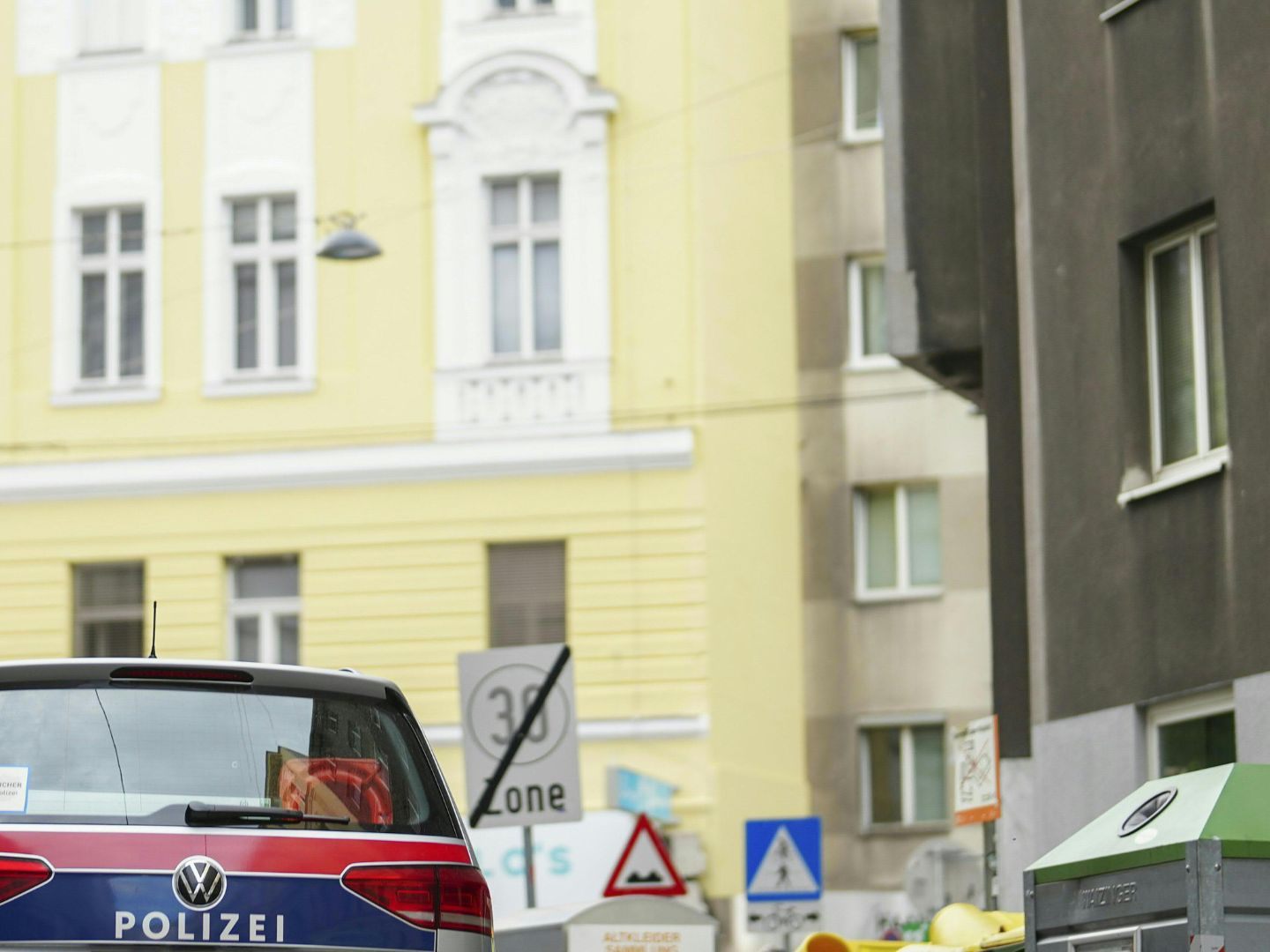 Samstag brachte Polizeeinsatz in Wien-Wieden.