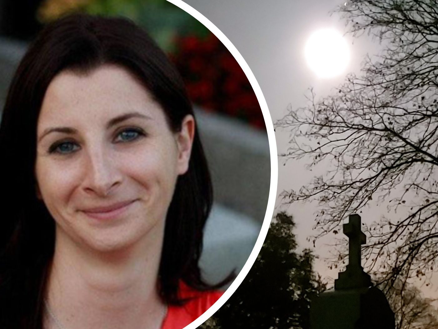 Gabriele Saeidi Razavi bietet seit 2018 Nachtführungen am Wiener Zentralfriedhof an.