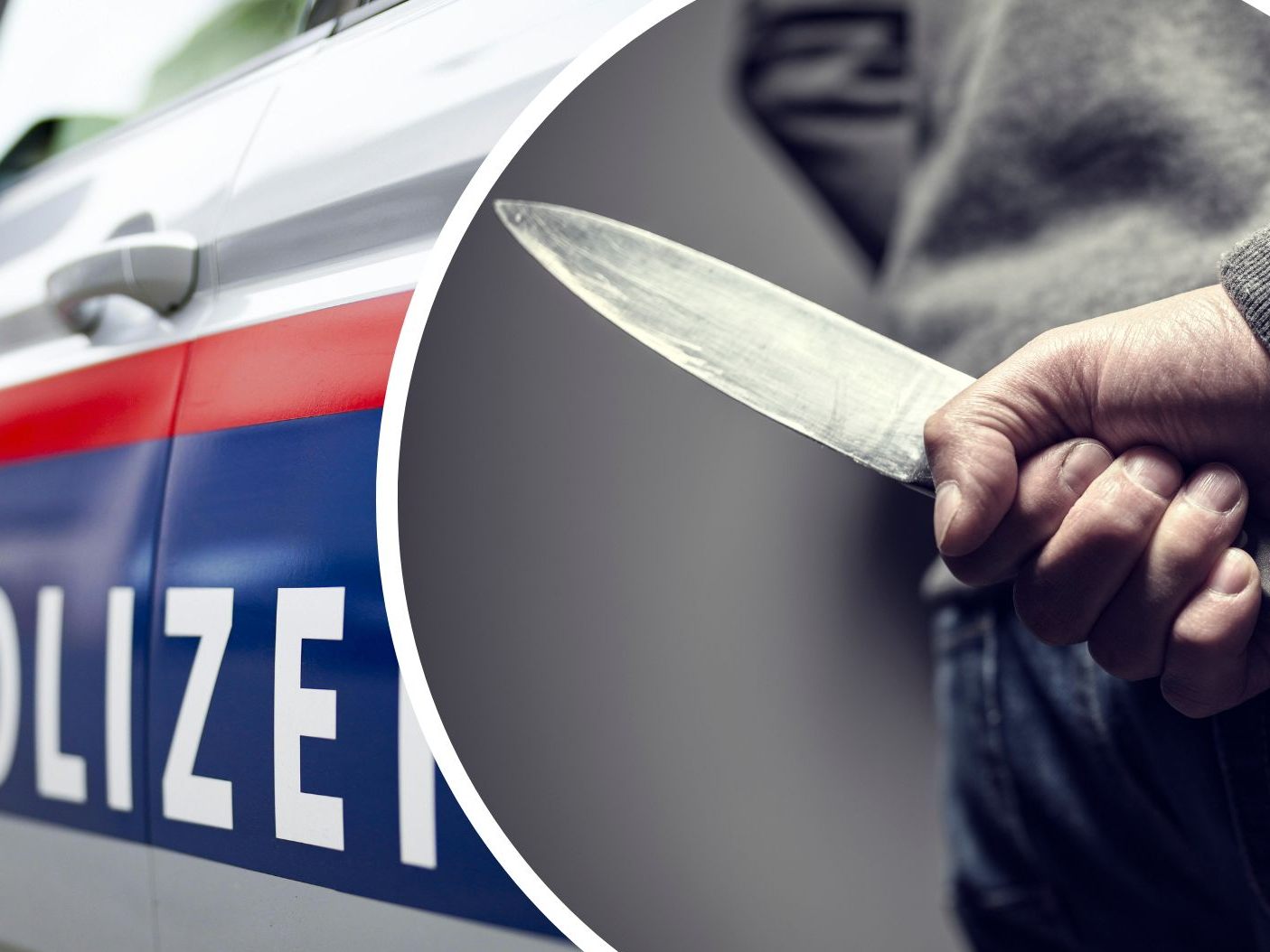 Ein 25-Jähriger wurde von vier Männern in Wien-Favoriten mit dem Messer verletzt.