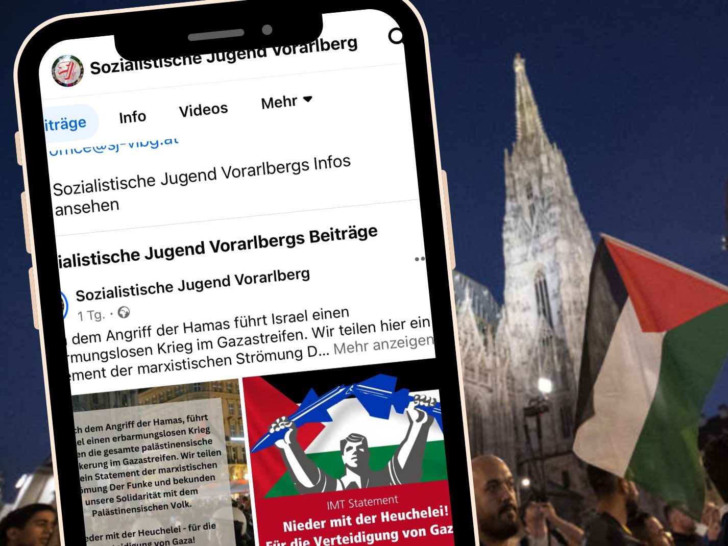 Aufregung um ein Posting der SJ Vorarlberg.