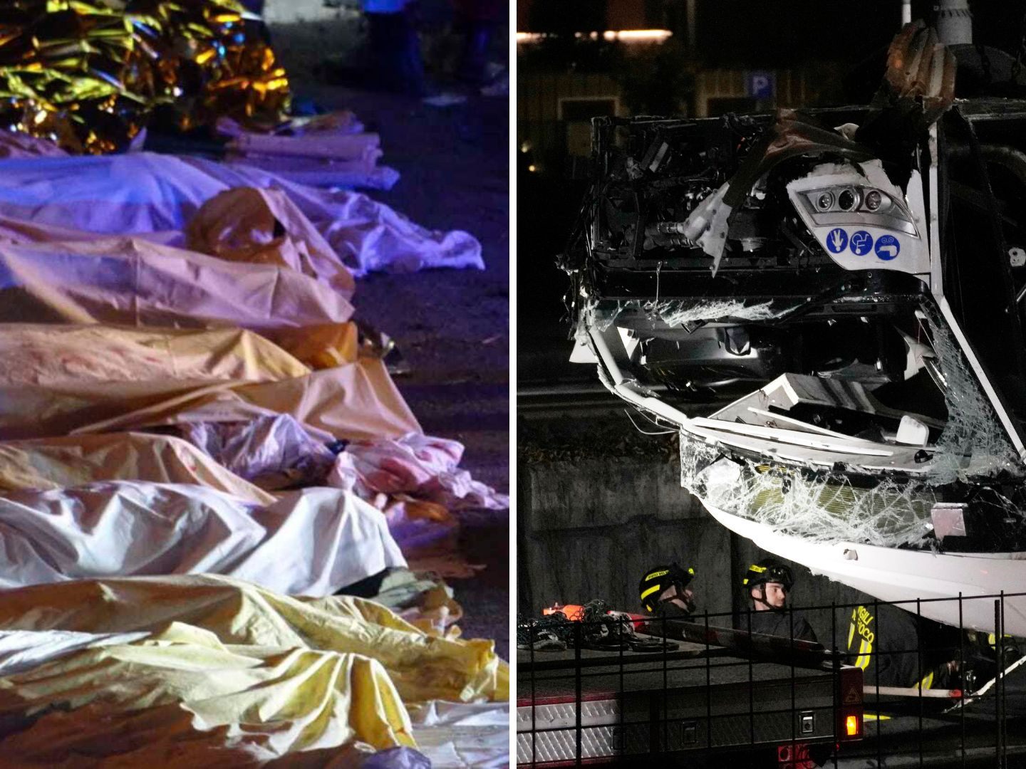 Zahlreiche Menschen starben bei dem Busunfall in Norditalien - zwei Österreicher wurden verletzt. Zahlreiche Menschen starben bei dem Busunfall in Norditalien - zwei Österreicher wurden verletzt.