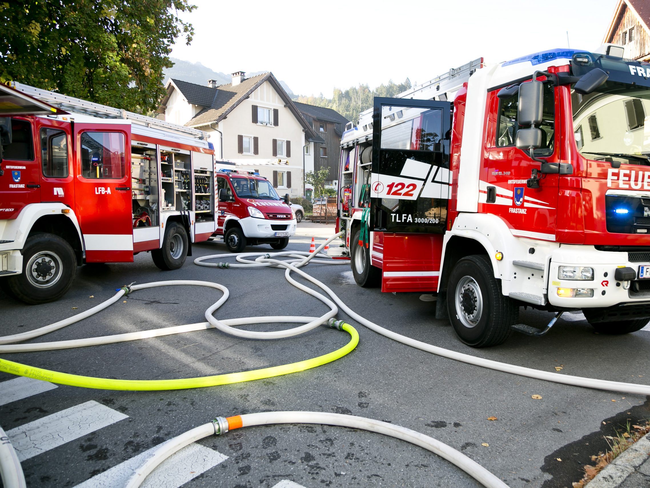 Brand in Frastanz