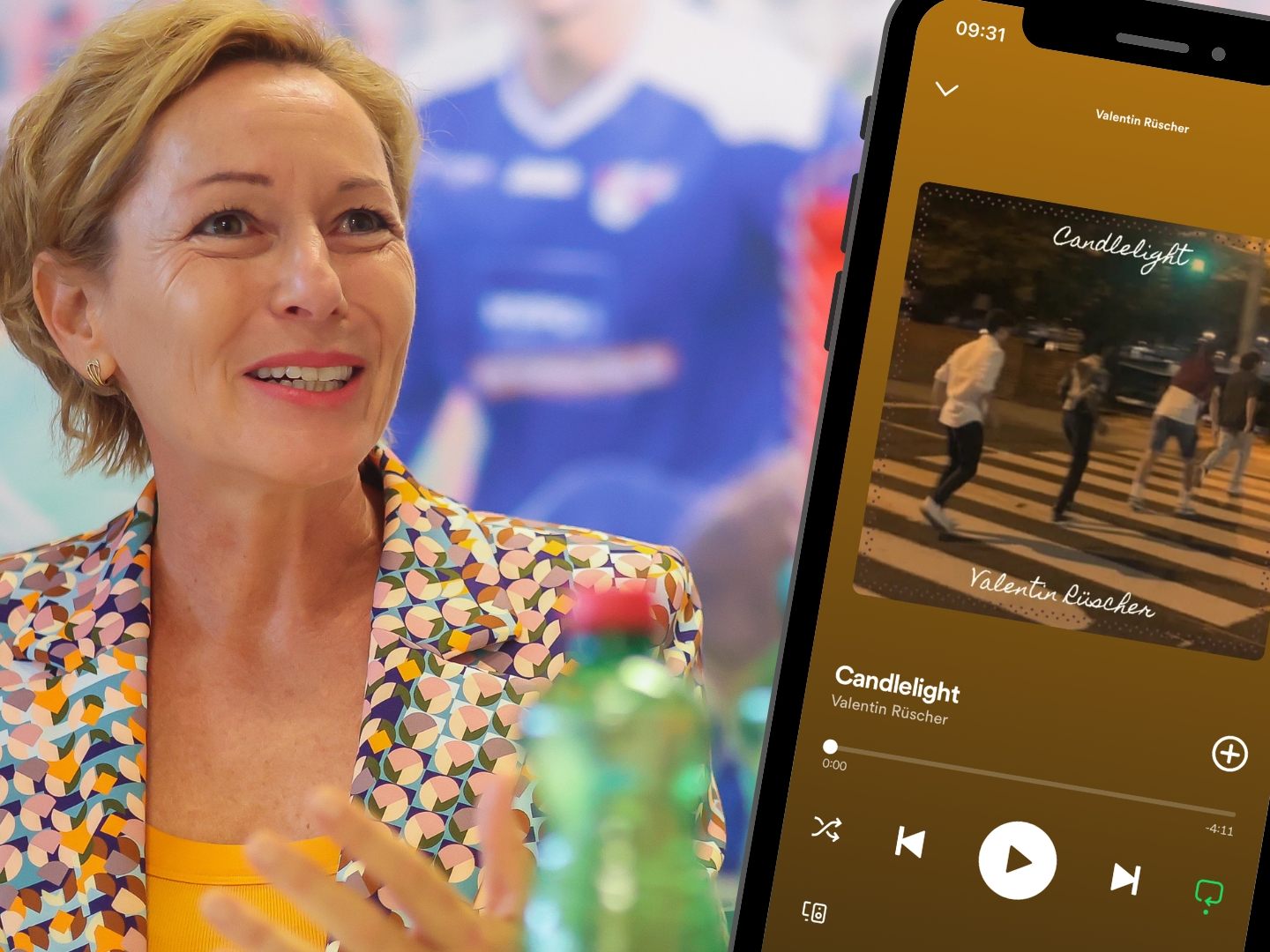 Landesrätin Rüscher zeigt sich als stolze Mutter: Sohn Valentin veröffentlicht neues Lied