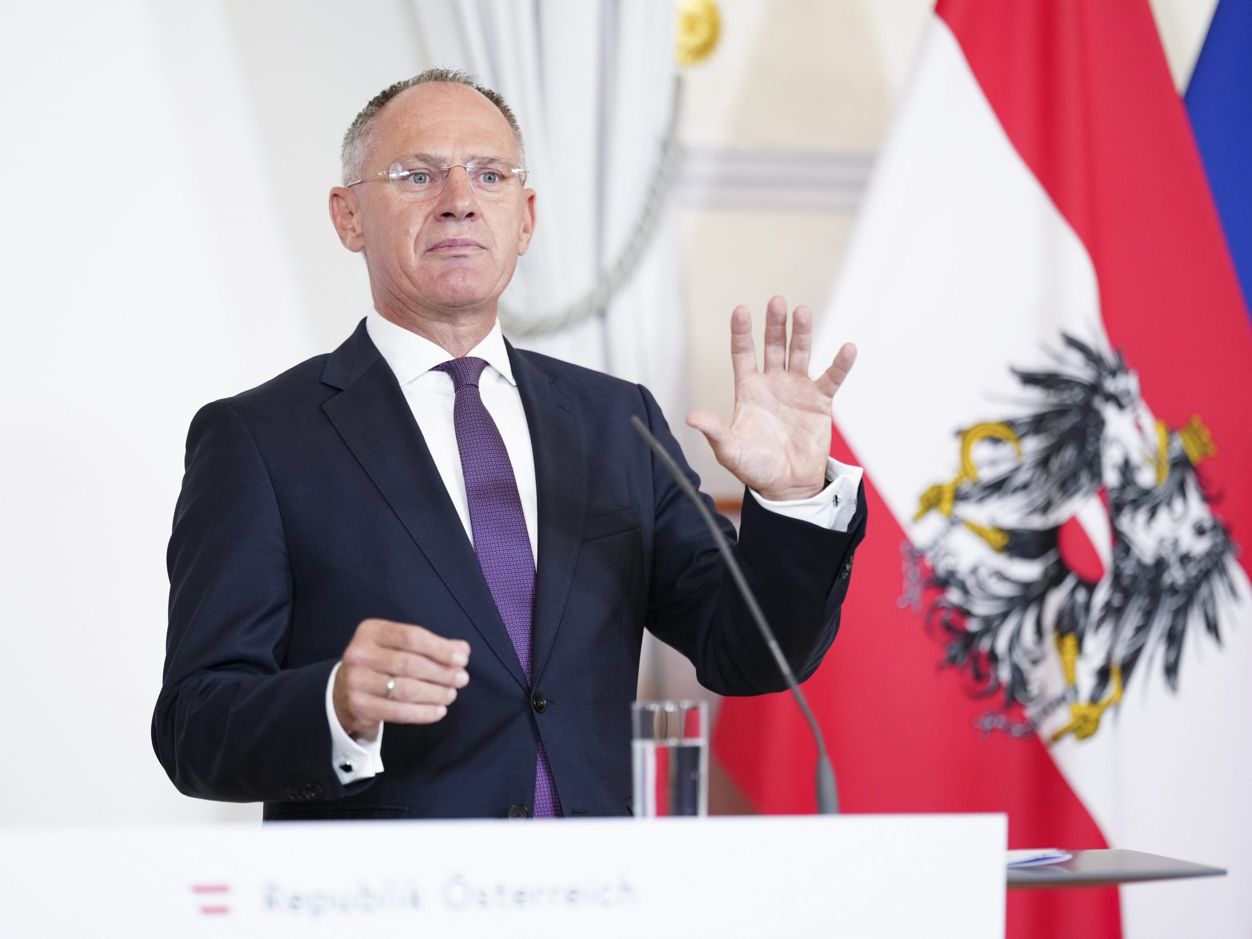 Innenminister Gerhard Karner Innenminister Gerhard Karner