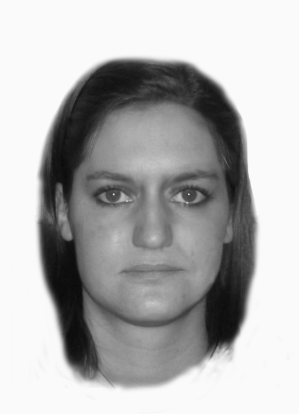 Gesichtsrekonstruktion der Polizei.
