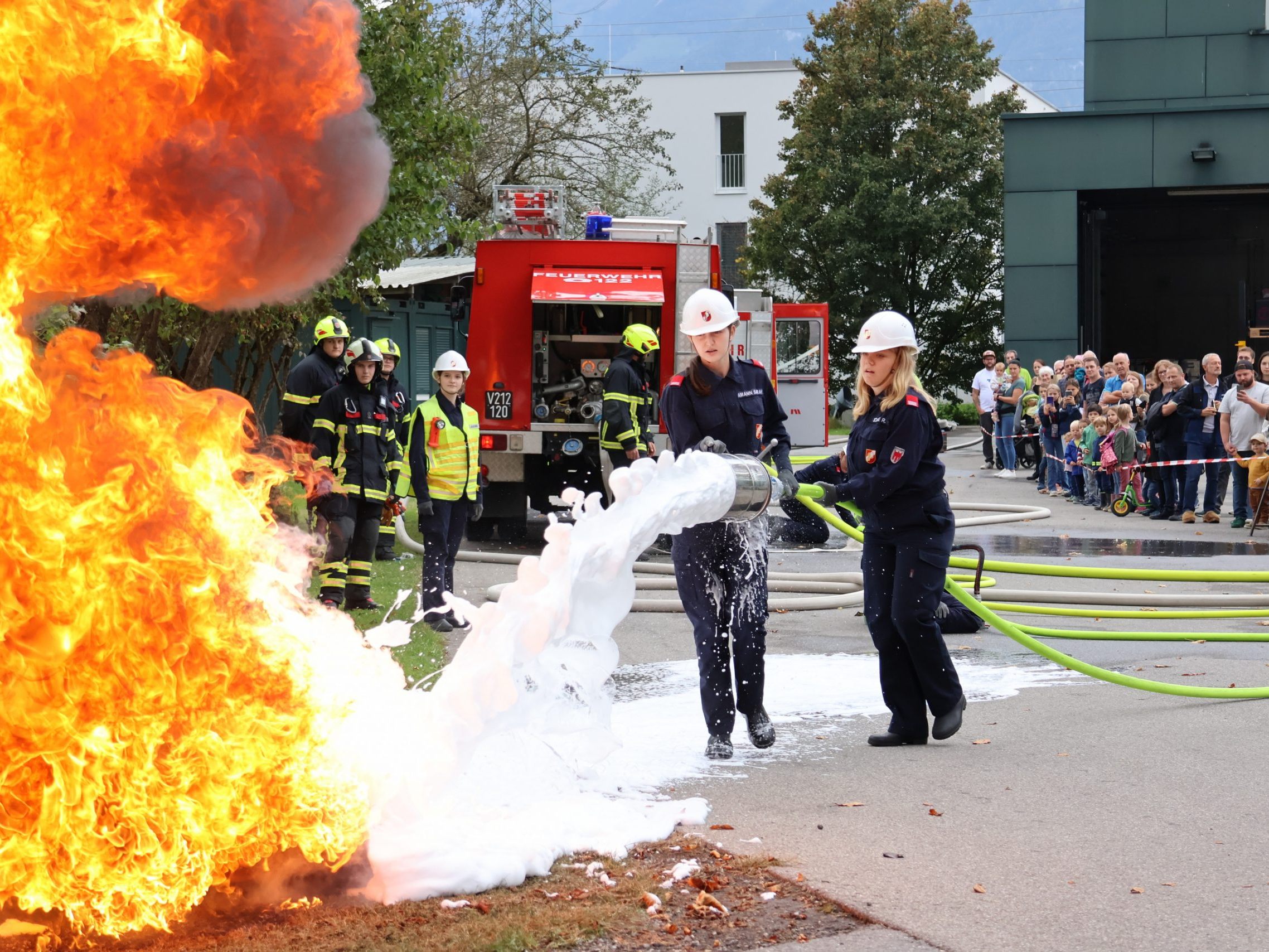 Die Kobler Nachwuchsfeuerwehler überzeugten mit Schnelligkeit und Können.