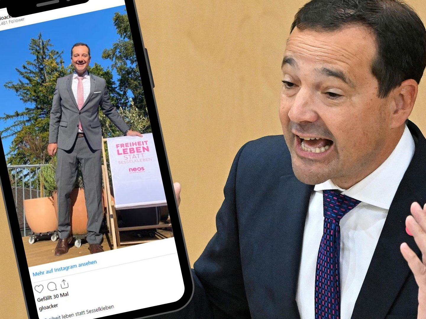 Bei der NR-Wahl 2024 wird Gerald Loacker nicht mehr für die NEOS antreten. Bei der NR-Wahl 2024 wird Gerald Loacker nicht mehr für die NEOS antreten.