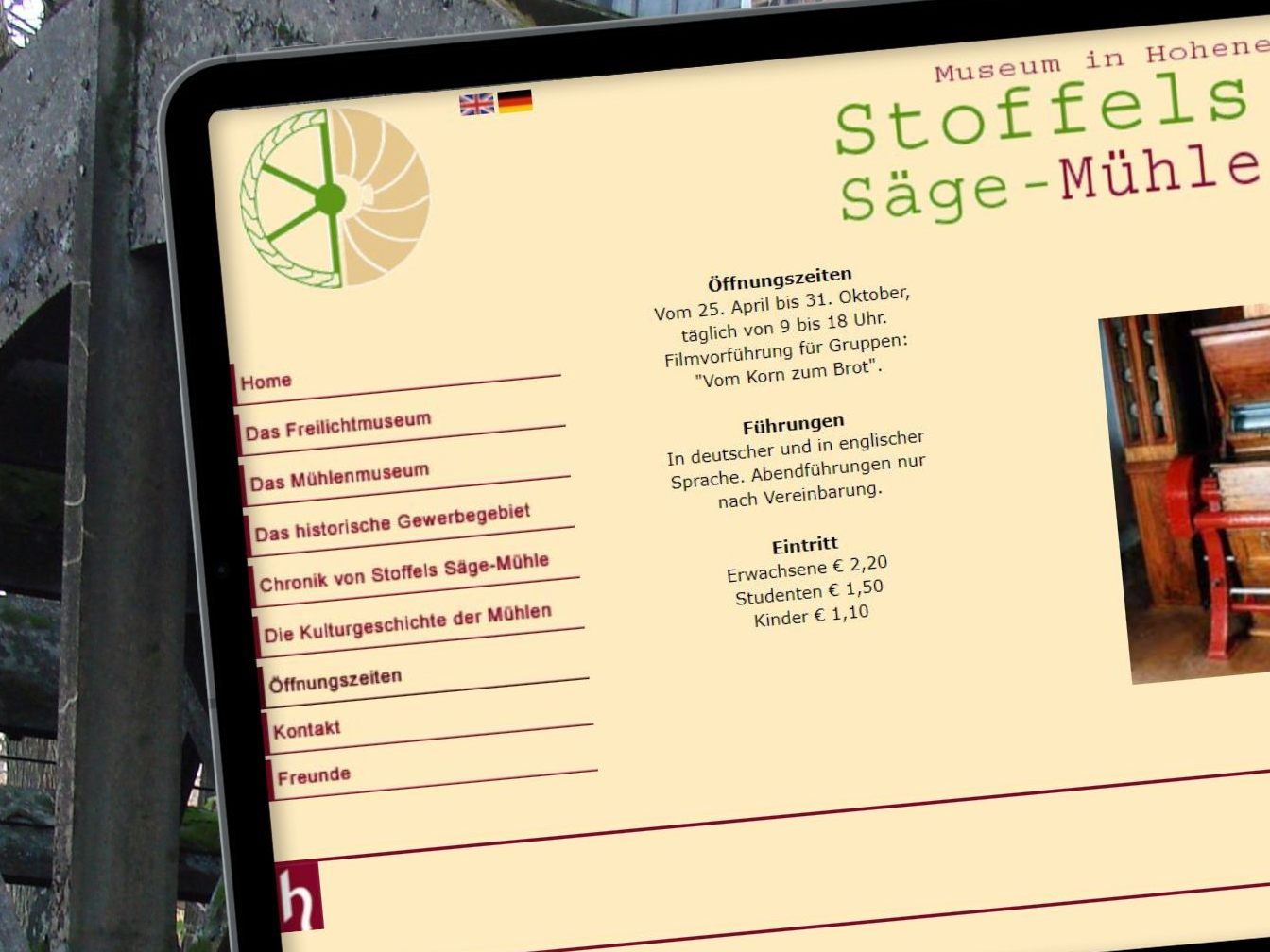 Hier wird Mühlengeschichte lebendig und begreifbar.