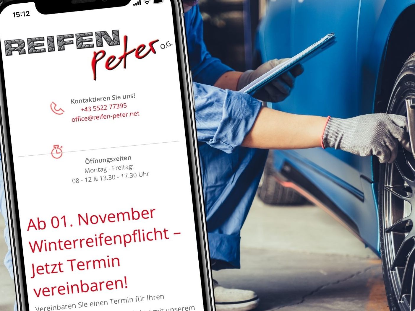 Neben dem klassischen Verkauf von Reifen aller gängigen Marken bietet der Betrieb zusätzlich einen umfassenden Service für Ihr Fahrzeug. Neben dem klassischen Verkauf von Reifen aller gängigen Marken bietet der Betrieb zusätzlich einen umfassenden Service für Ihr Fahrzeug.
