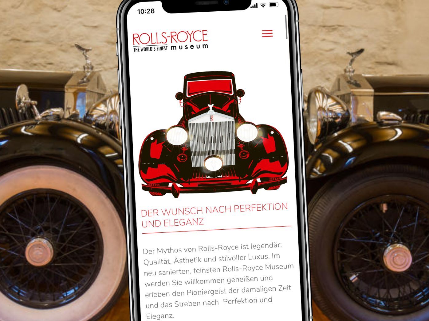 Dieses einzigartige Museum begeistert mit seiner umfangreichen Fahrzeugsammlung und erweckt die Epoche, aus der diese Automobil-Schätze stammen, zu neuem Leben.