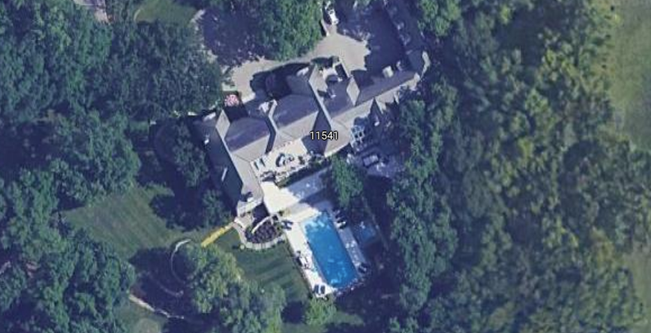 Die neue Residenz von Taylor Swift und Travis Kelce. Die neue Residenz von Taylor Swift und Travis Kelce.