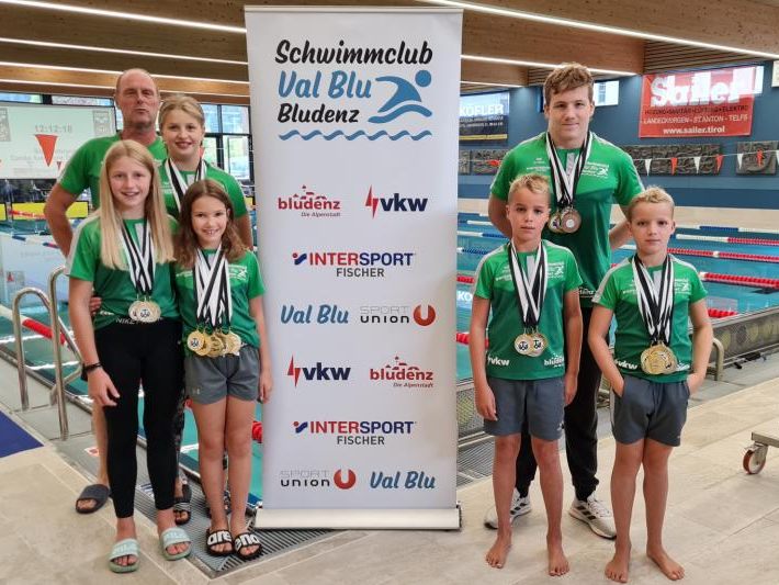 Die erfolgreichen Teilnehmer des SC-Bludenz Die erfolgreichen Teilnehmer des SC-Bludenz