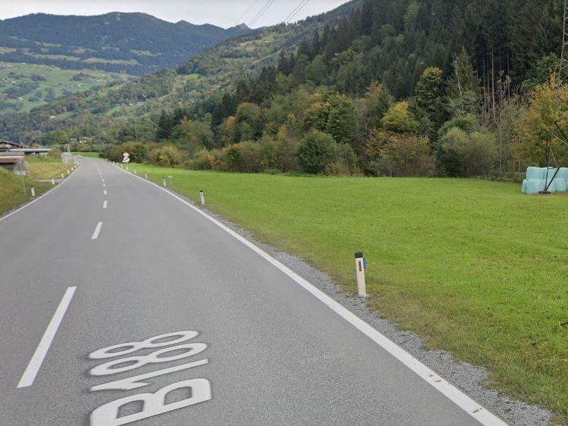 Musste auf Wiese ausweichen