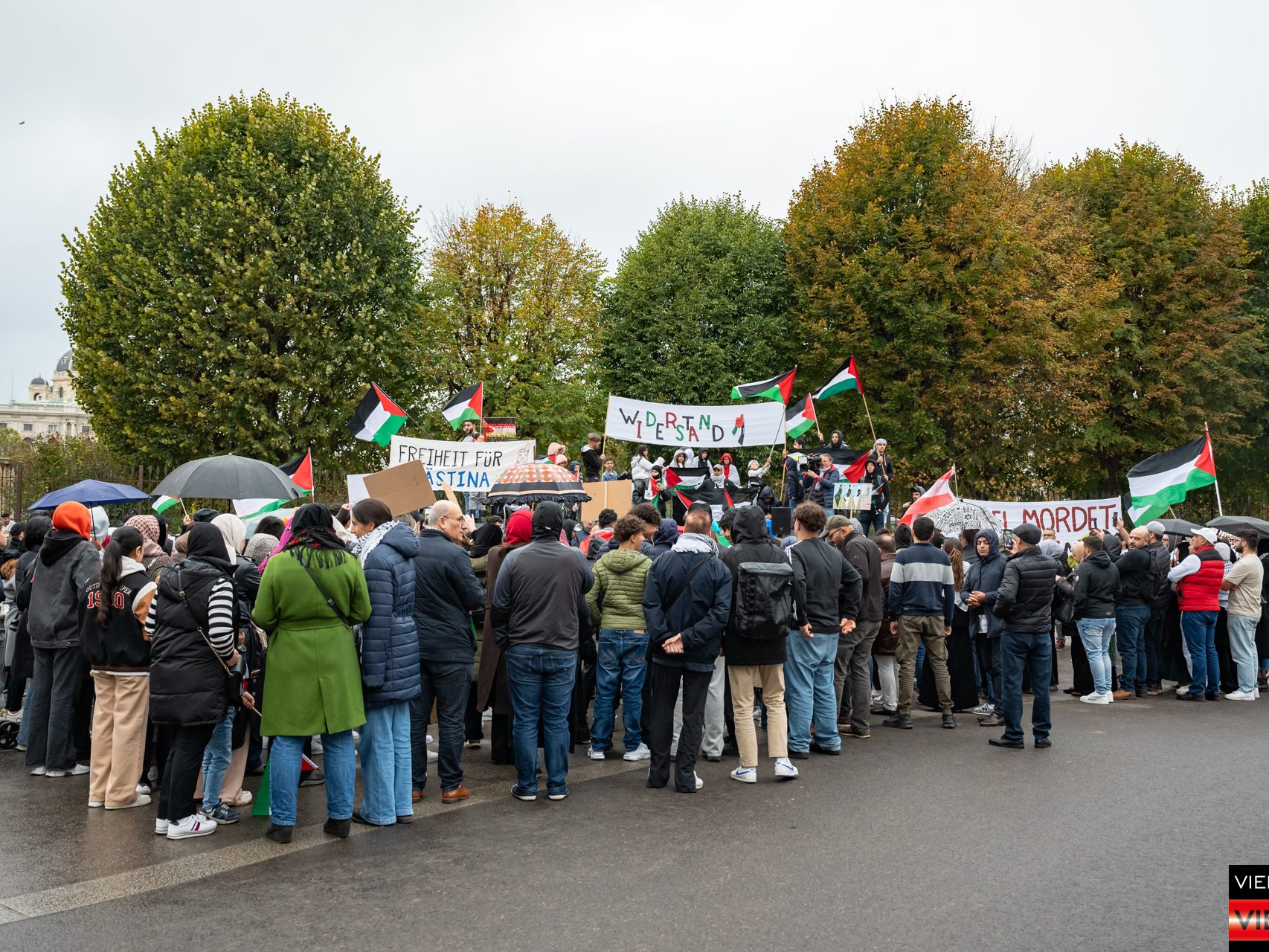 15102023 Kundgebung Solidaritaet Palaestina Oesterreich