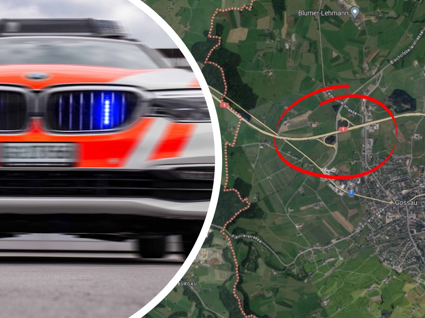 Die 50-jährige Frau ignorierte mehrere Anhalteversuche der Kantonspolizei.