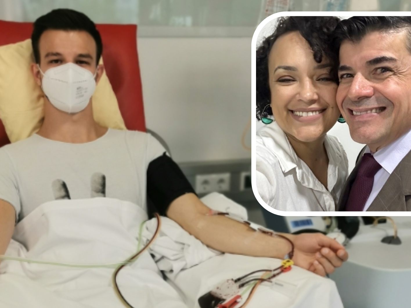Eine Stammzellspende veränderte das Leben für Raphael (links) und Daniela.