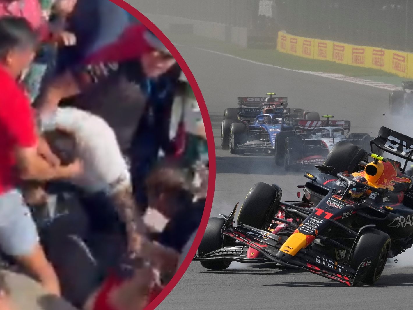 Die Formel 1 greift nach einer Fan-Schlägerei hart durch.