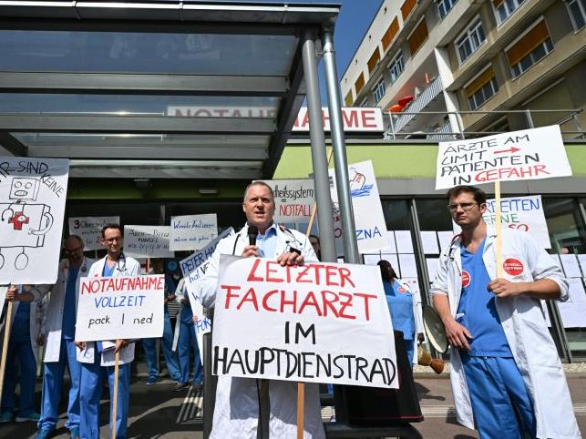 Die Wiener Ärzte planen von Mitte November bis Mitte Dezember in Streik zu treten.