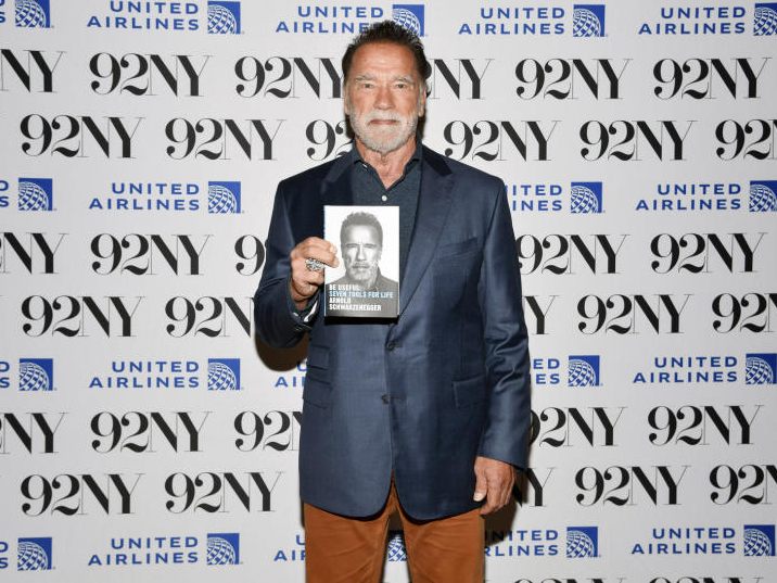 Arnold Schwarzenegger veröffentlichte sein Ratschlag-Buch "Be Useful". Arnold Schwarzenegger veröffentlichte sein Ratschlag-Buch "Be Useful".